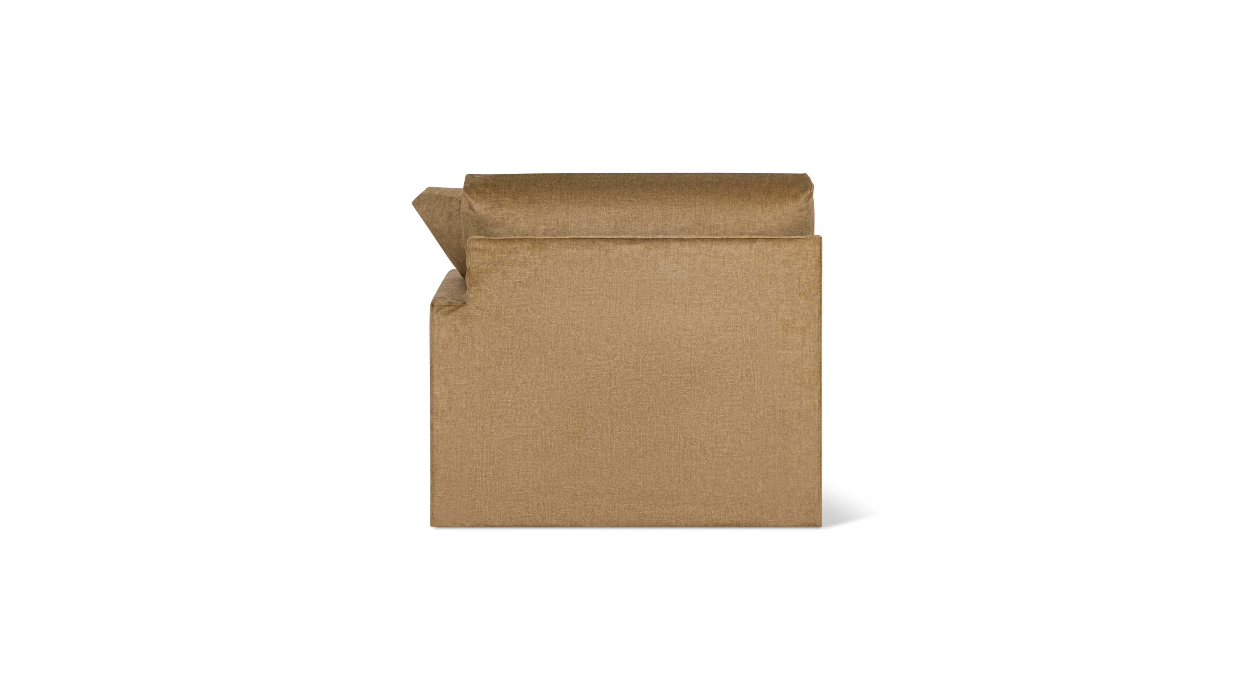 Breeze Right Arm Corner Chair, Standard, Bronze