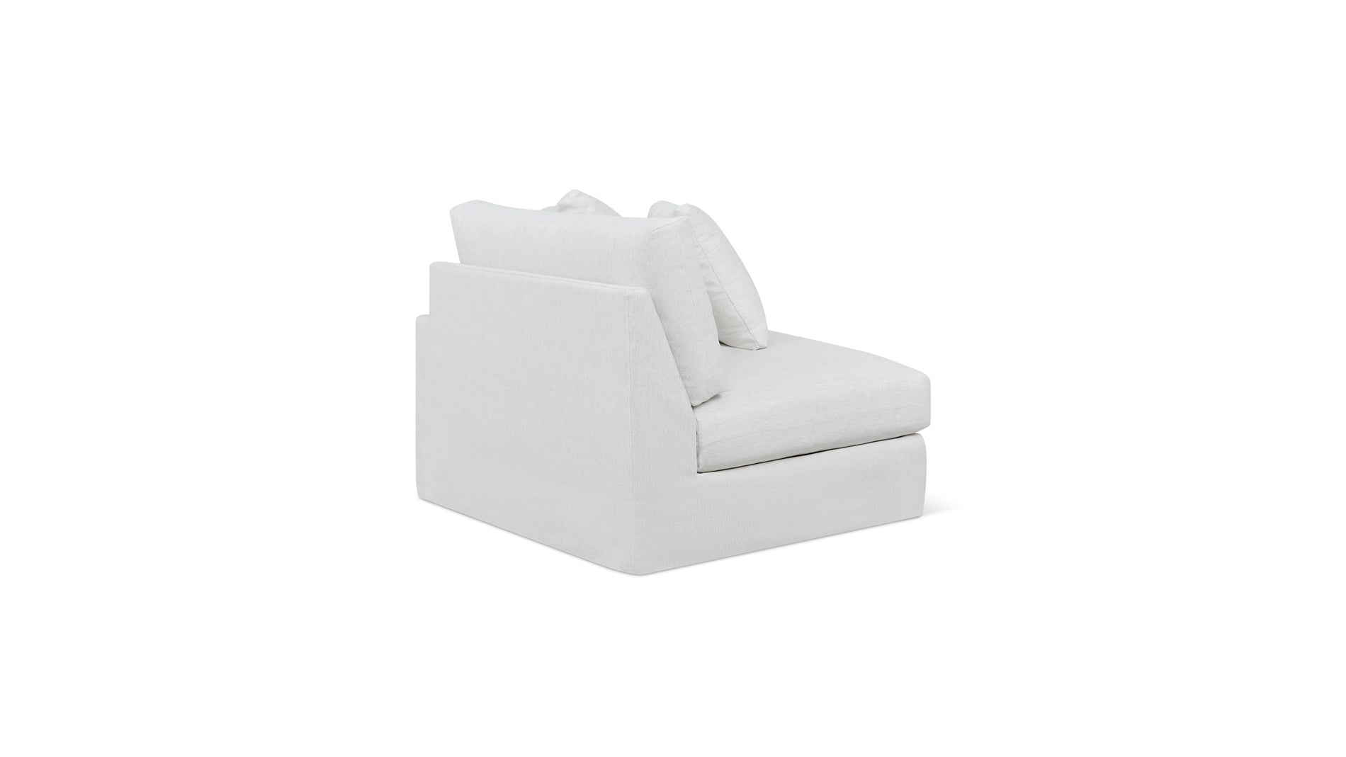 Breeze Right Arm Corner Chair, Large, Nomad Snow_image