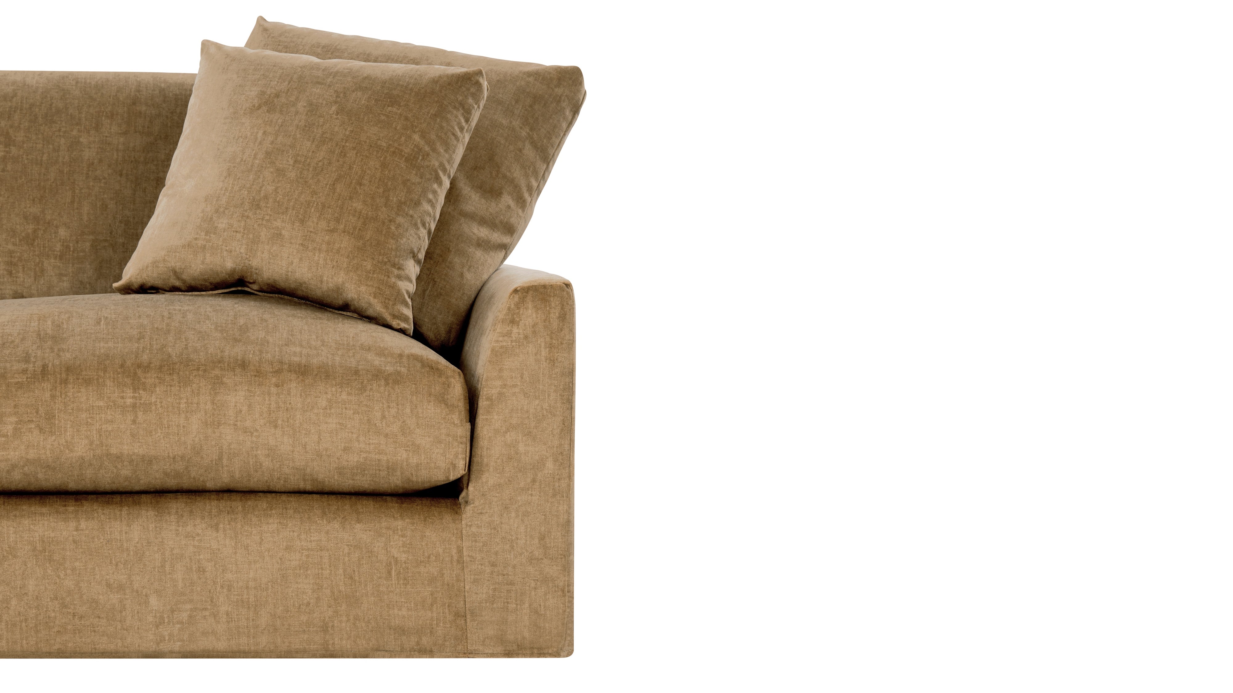 Breeze Right Arm Corner Chair, Large, Bronze