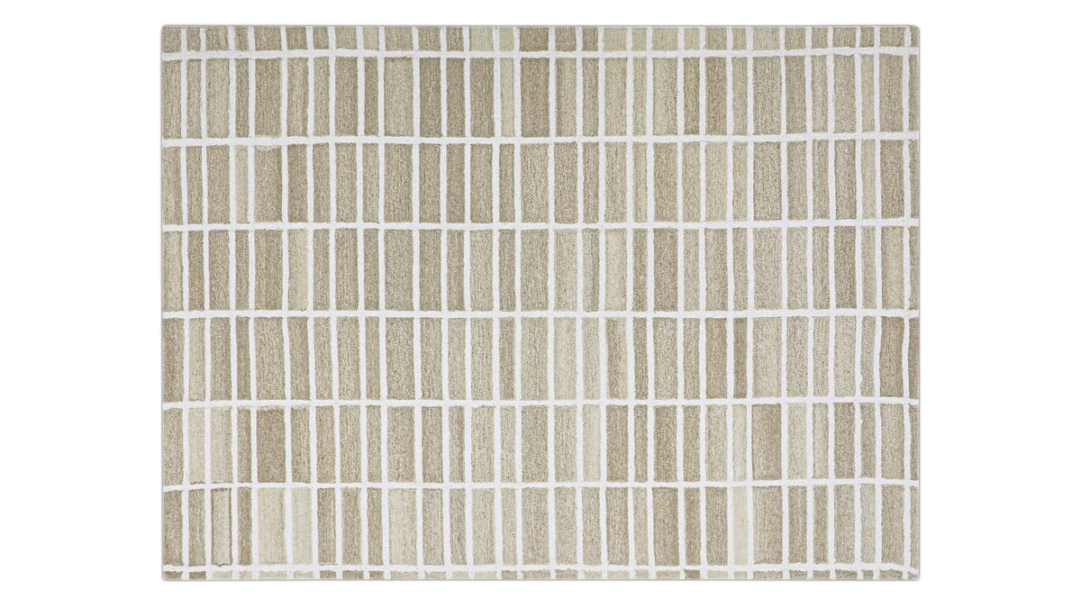 Tile Rig Tile Rug, 6x9, Warm Sand
