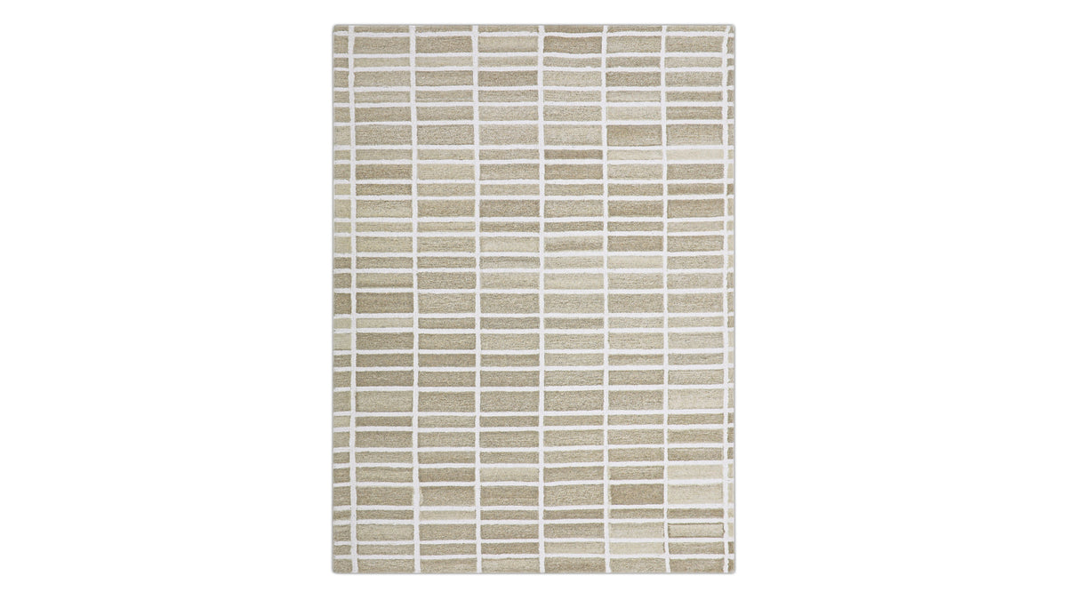 Tile Rig Tile Rug, 6x9, Warm Sand