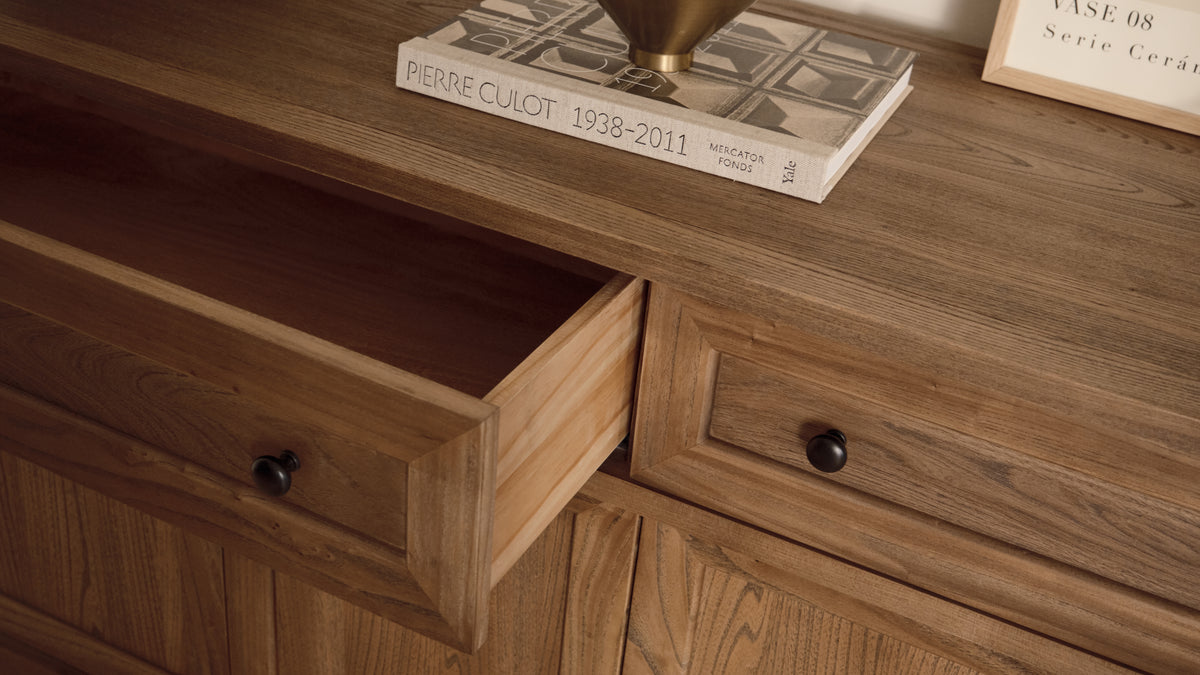 Turner Sideboard, Country Elm — alternate view