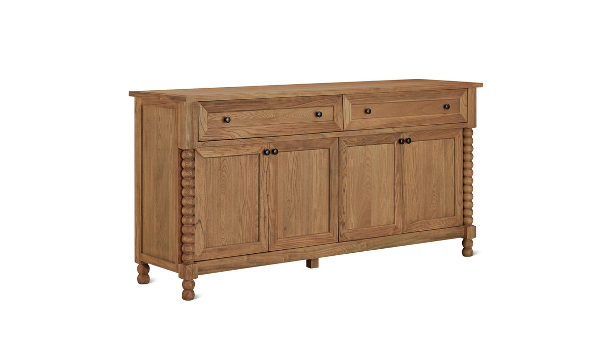 Turner Sideboard, Country Elm — alternate view