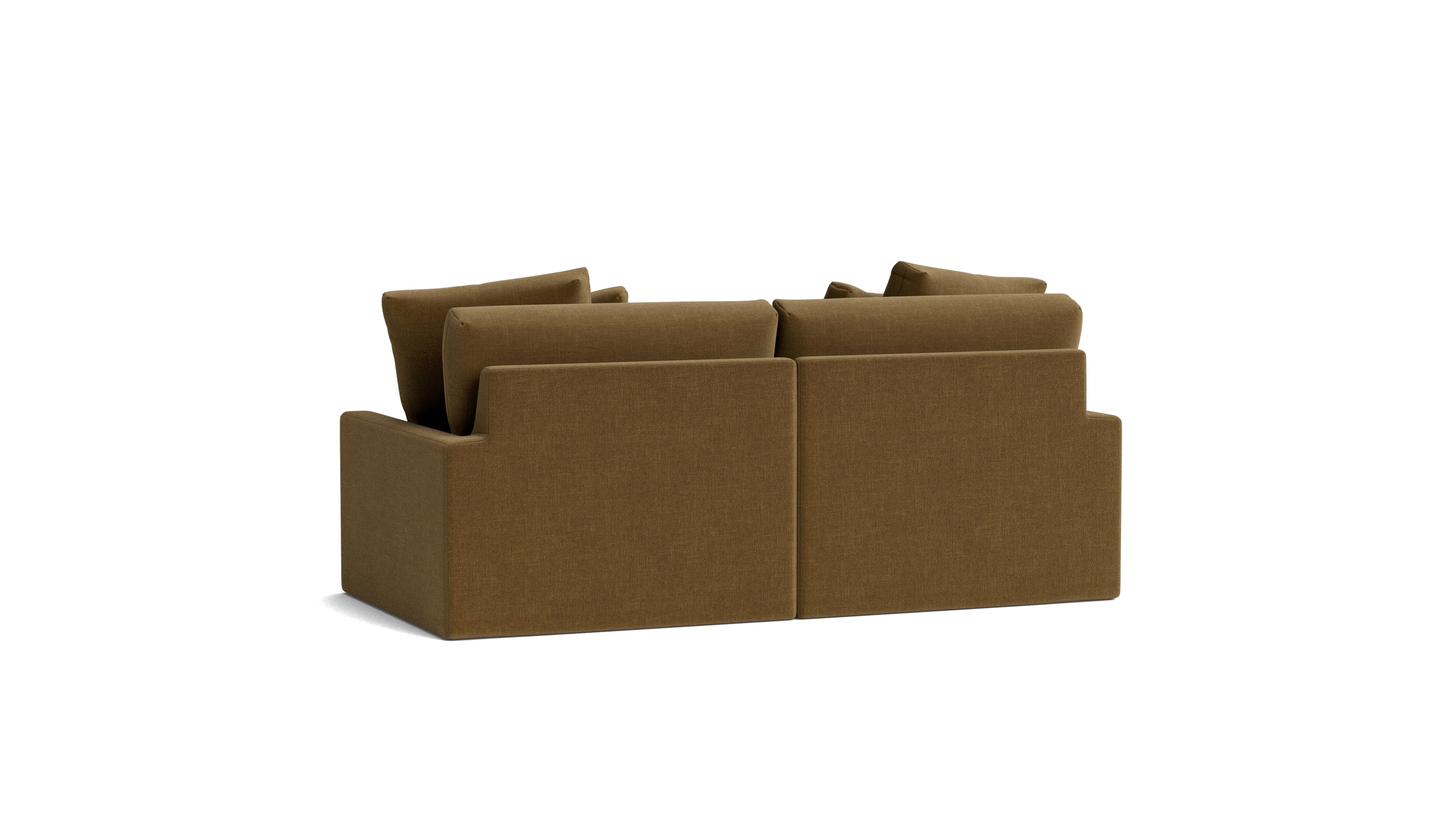 Breeze 2-Piece Modular Sofa, Large, Bronze