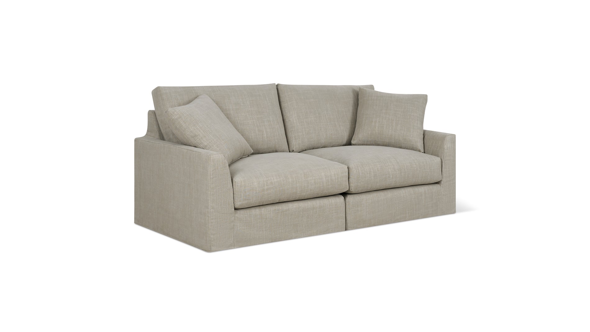 Breeze 2-Piece Modular Sofa, Standard, Light Pebble_image
