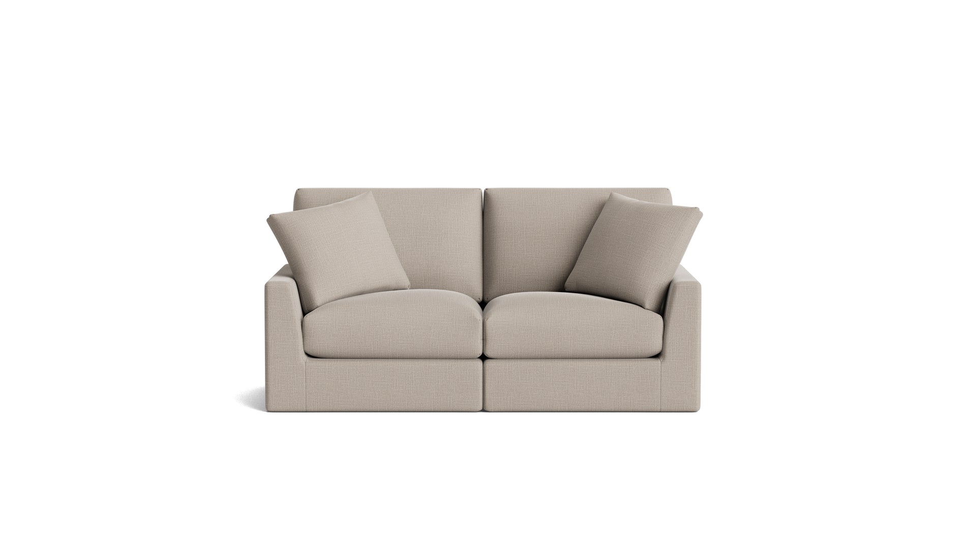Breeze 2-Piece Modular Sofa, Standard, Light Pebble_image