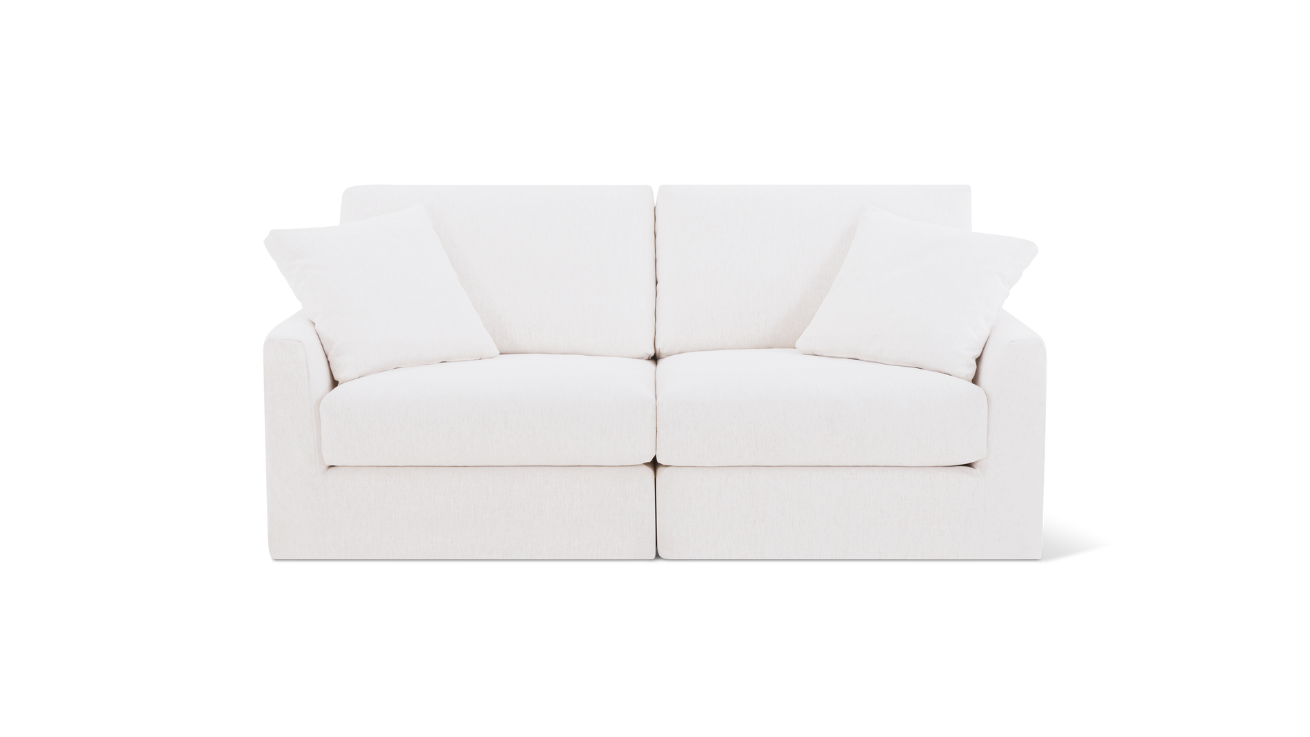 Breeze 2-Piece Modular Sofa, Standard, Nomad Snow_image