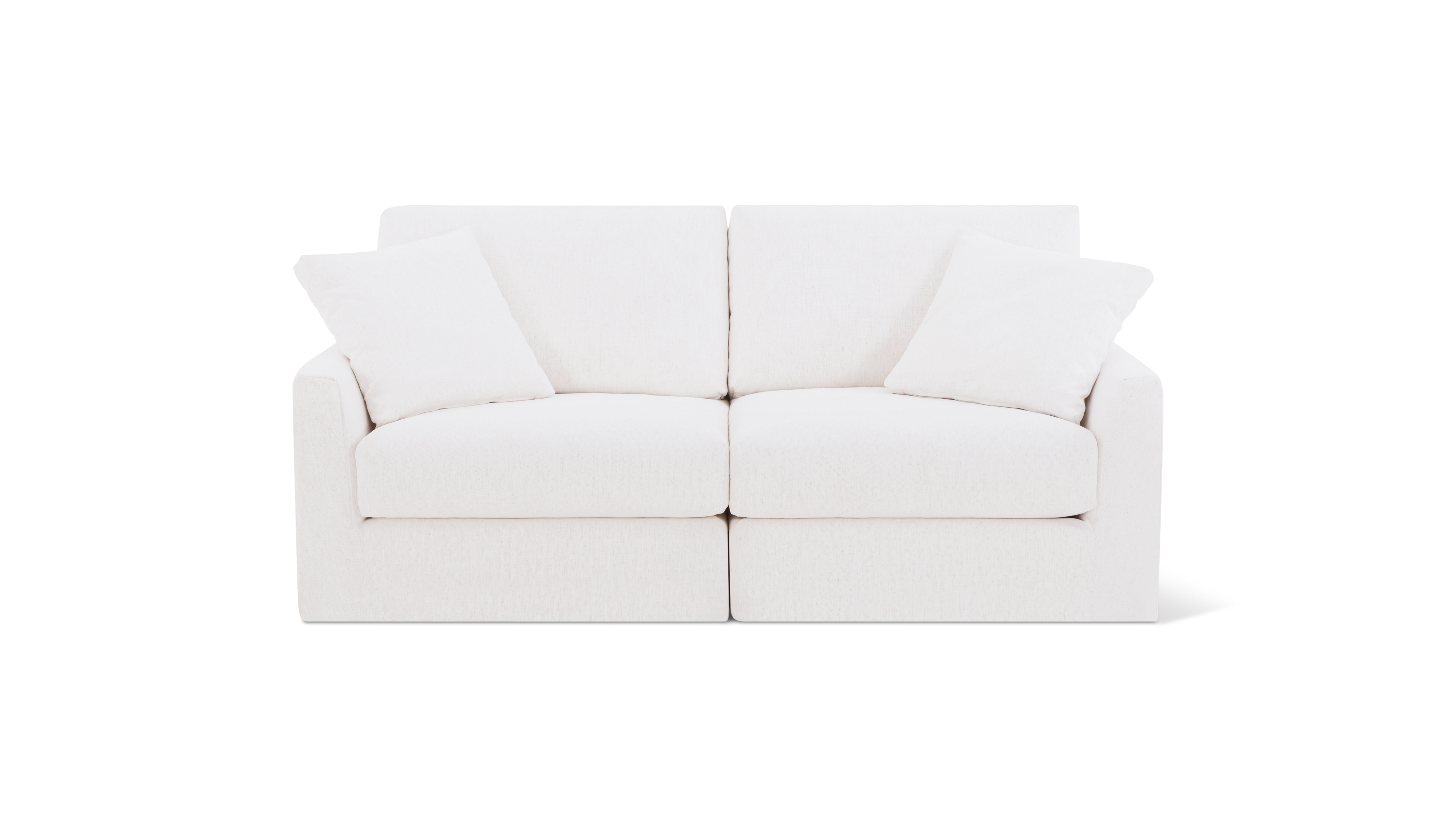 Breeze 2-Piece Modular Sofa, Standard, Nomad Snow