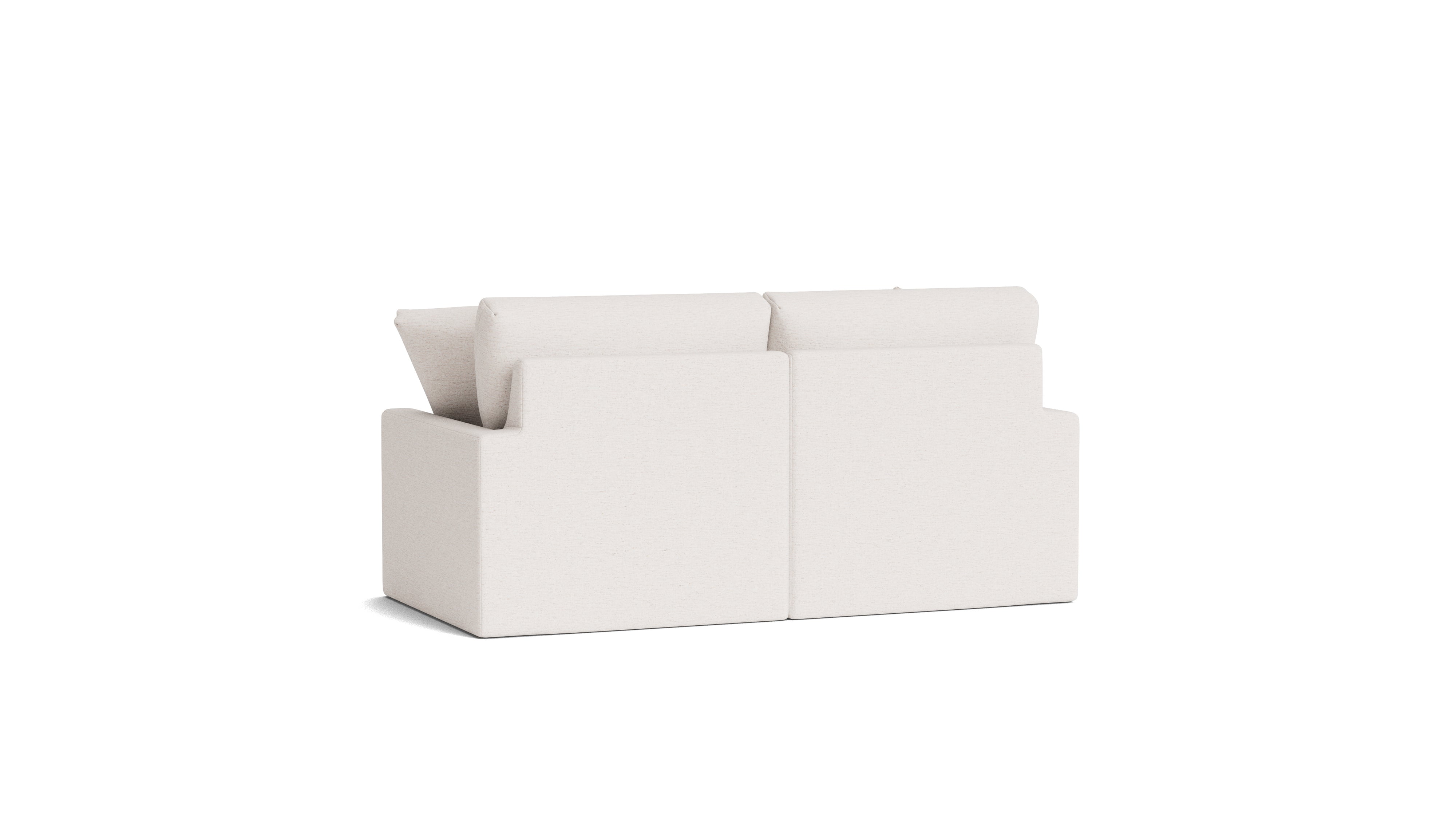 Breeze 2-Piece Modular Sofa, Standard, Nomad Snow