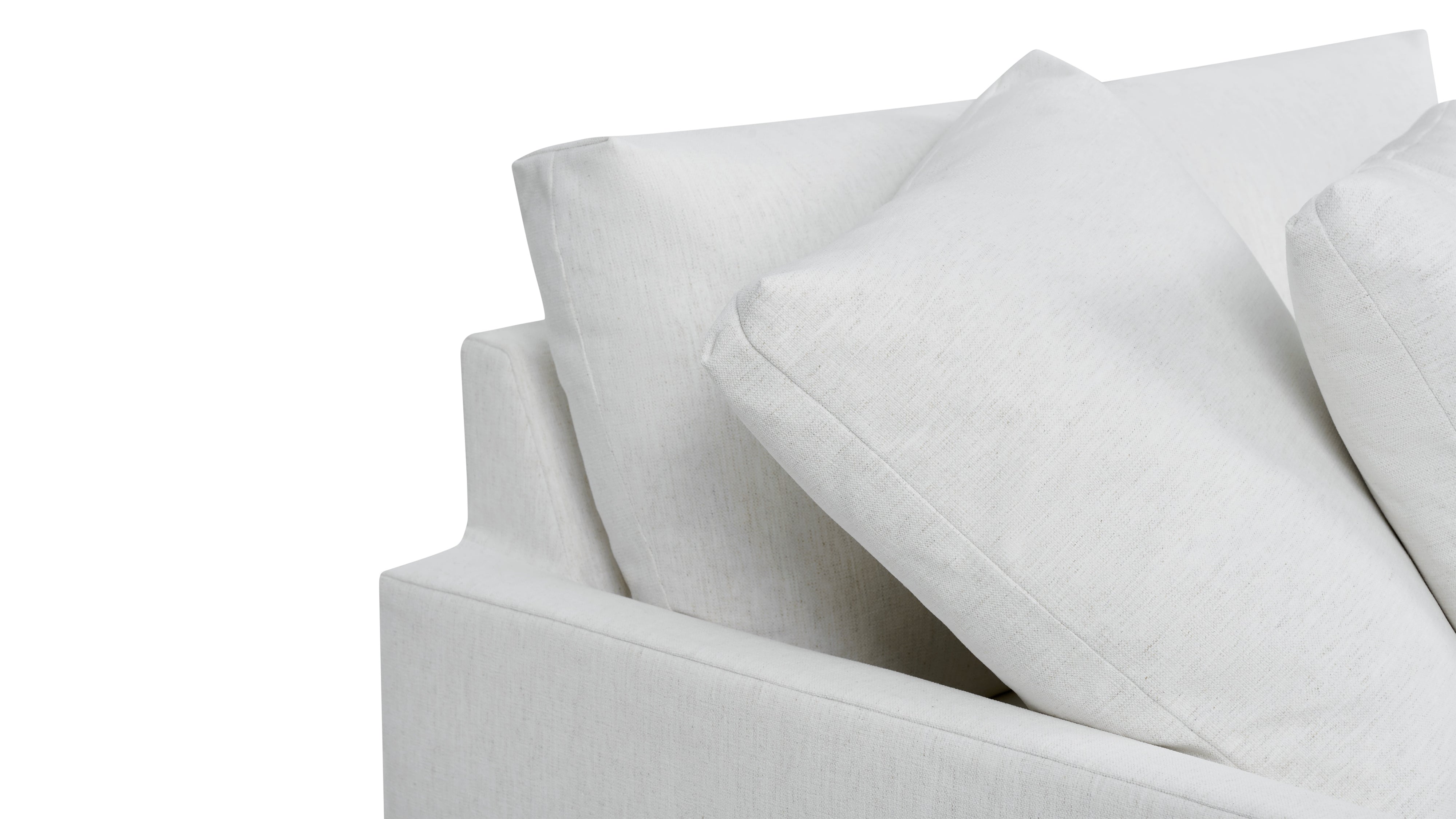 Breeze 3-Piece Modular Sectional, Large, Nomad Snow