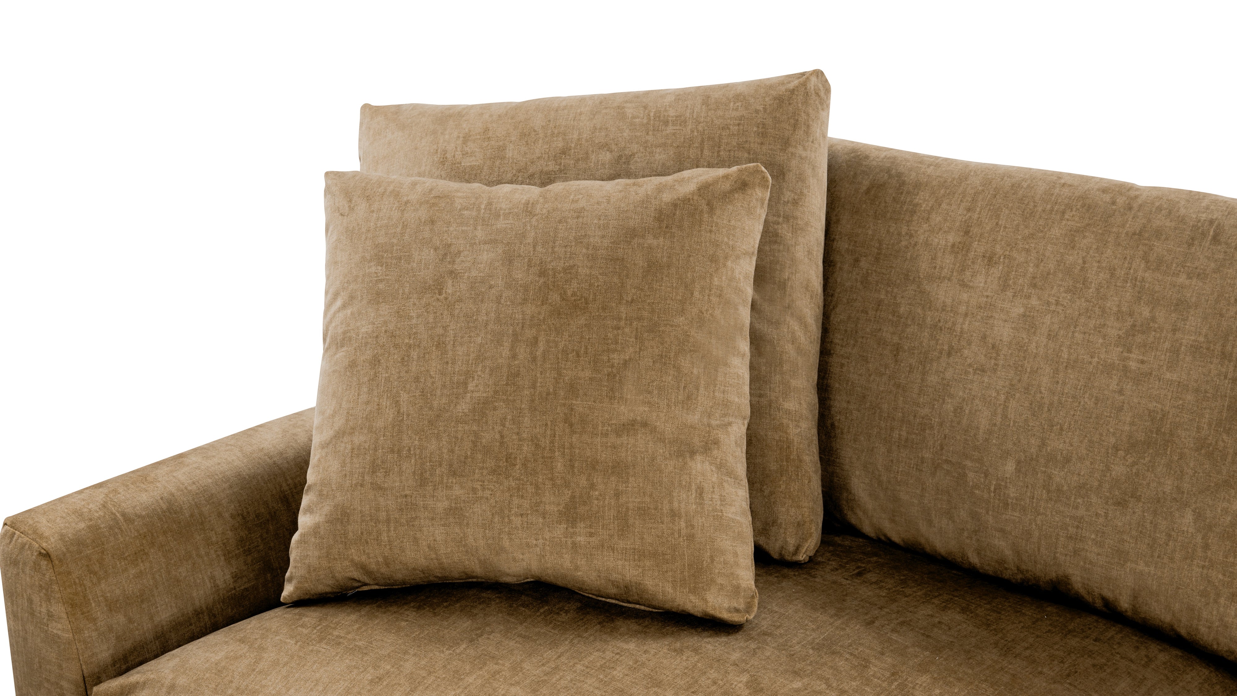Breeze 3-Piece Modular Sectional, Large, Bronze