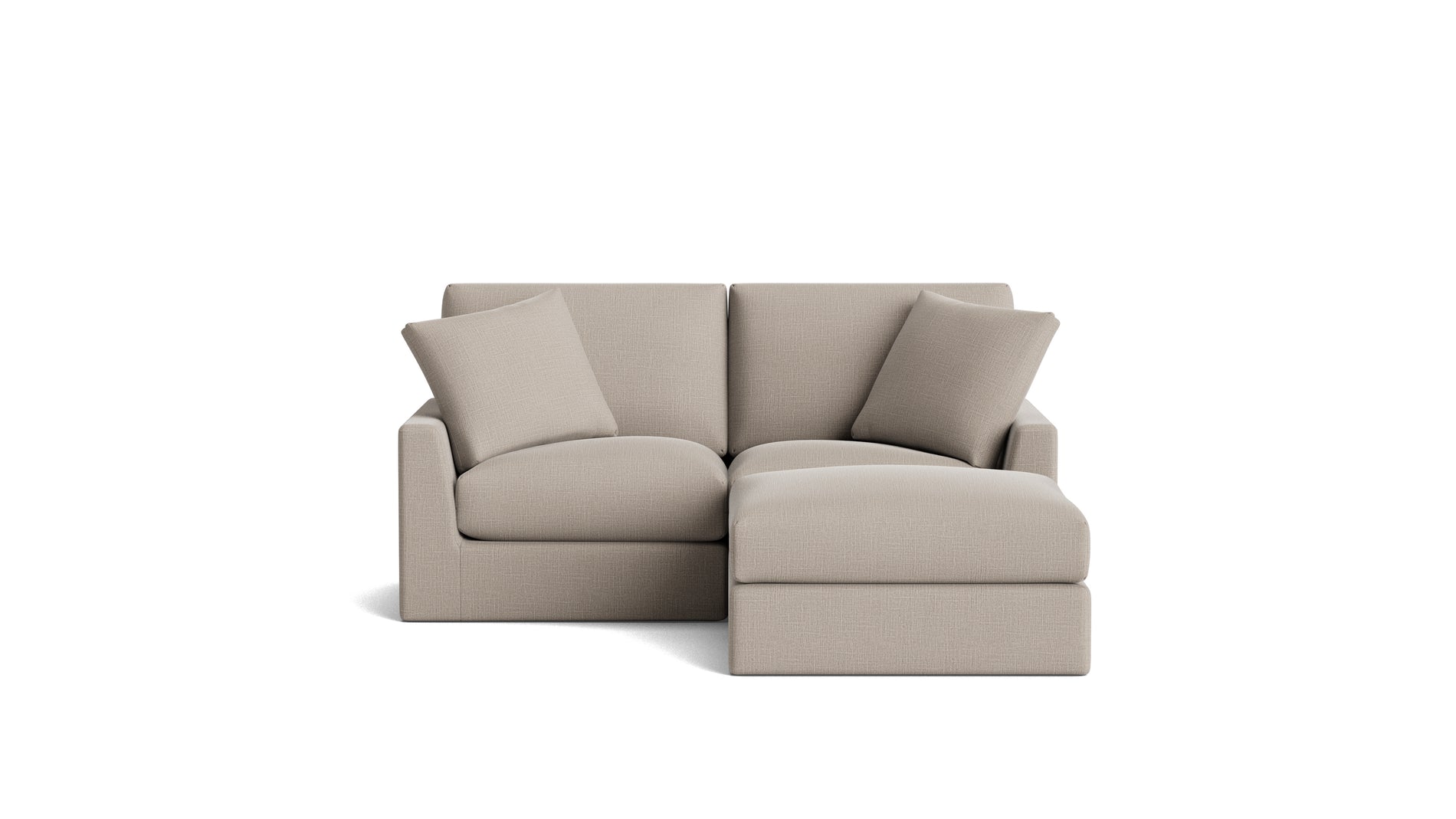 Breeze 3-Piece Modular Sectional, Standard, Light Pebble_image