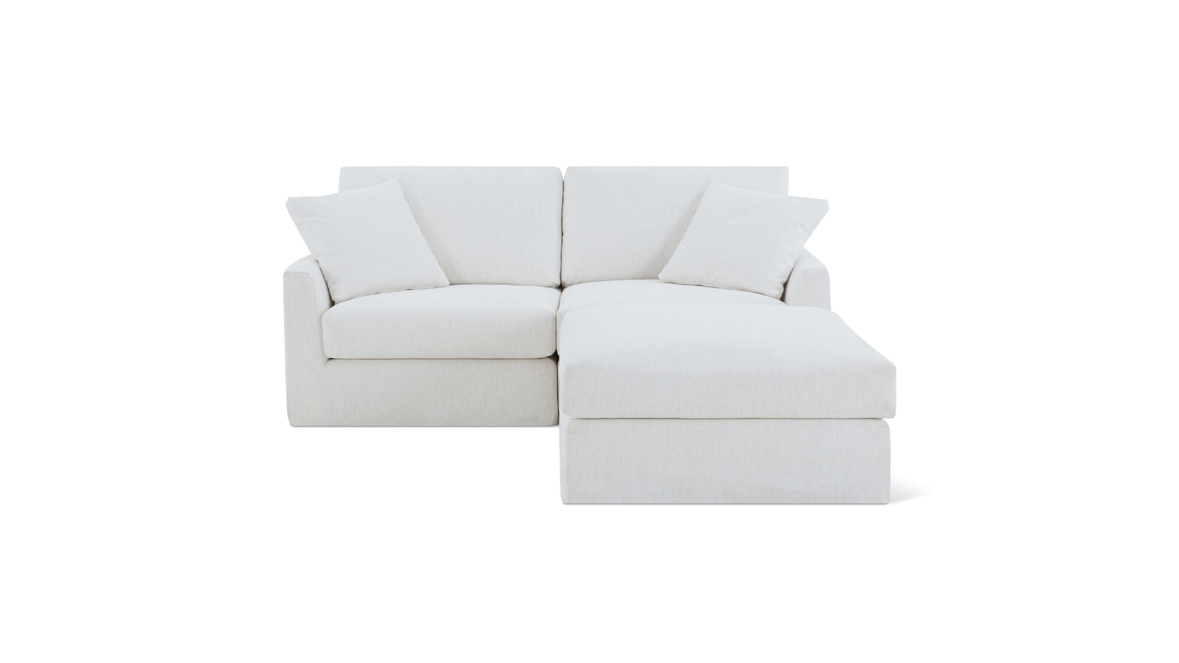 Breeze 3-Piece Modular Sectional, Standard, Nomad Snow