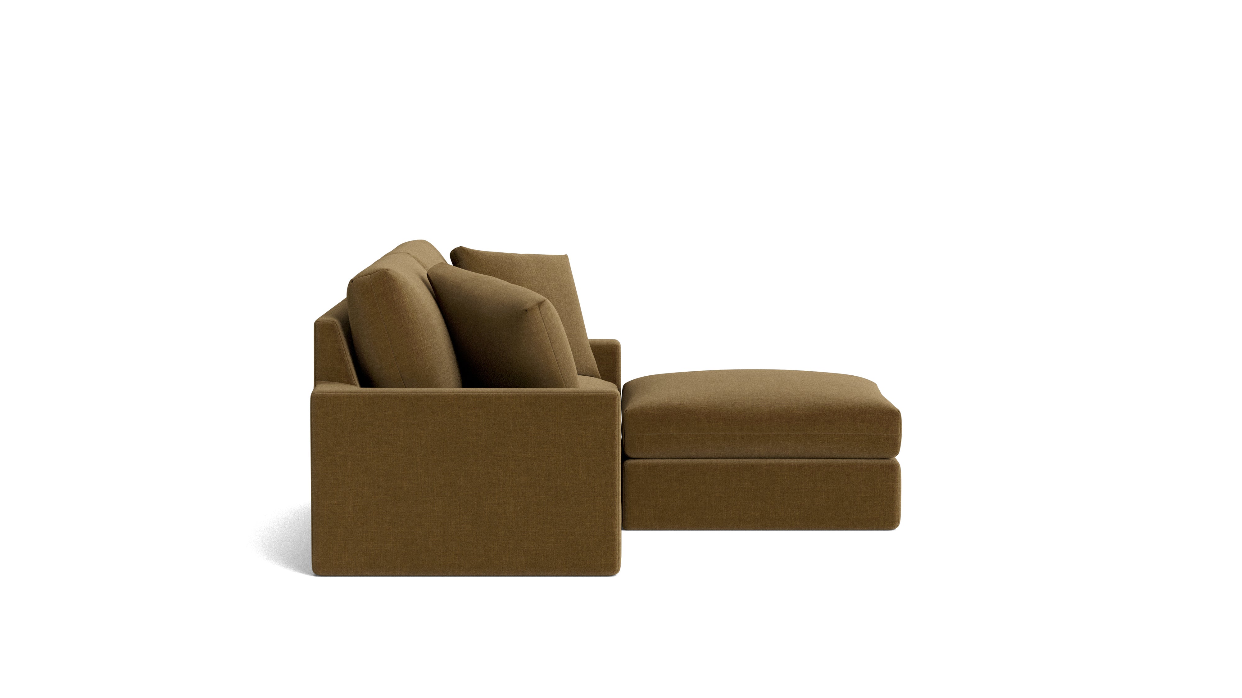 Breeze 3-Piece Modular Sectional, Standard, Bronze
