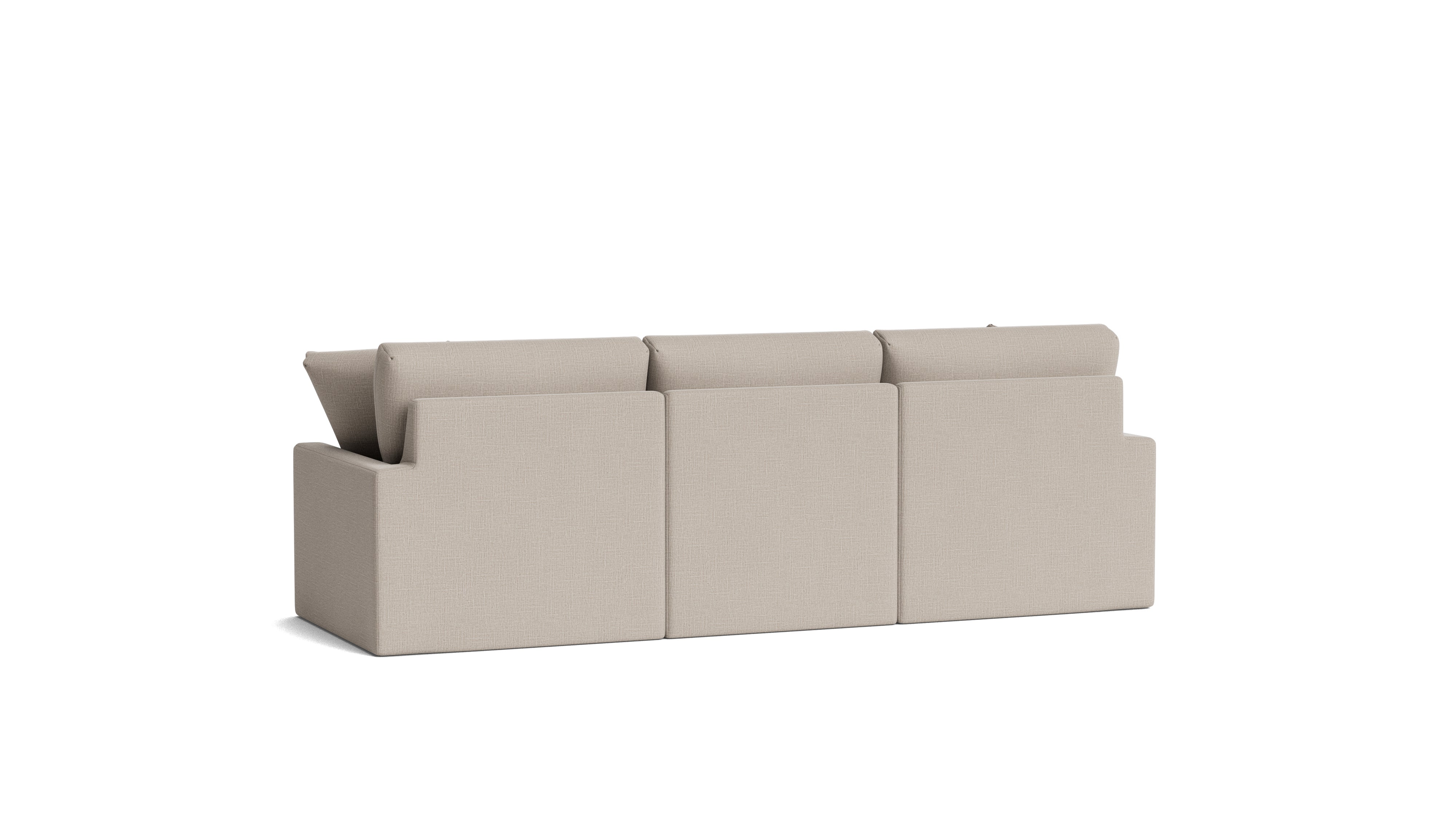 Breeze 3-Piece Modular Sofa, Standard, Light Pebble