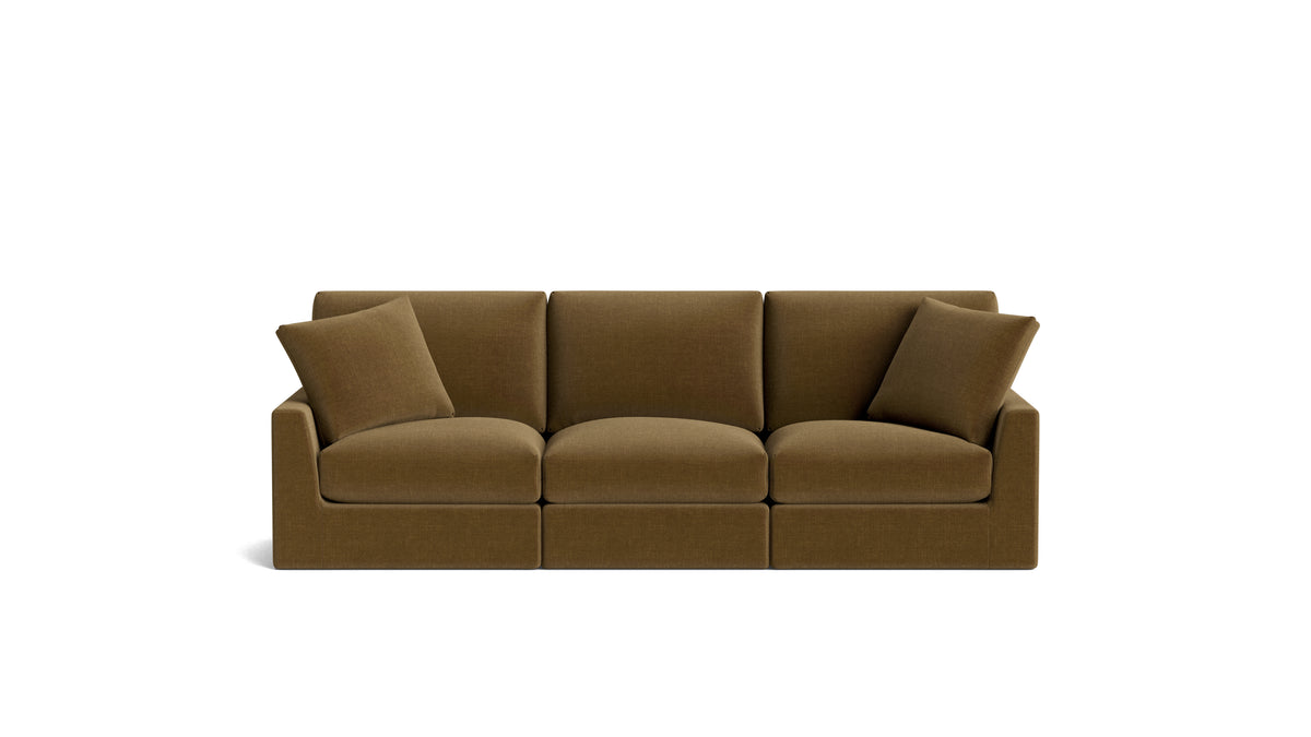Breeze 3-Piece Modular Sofa, Standard, Bronze