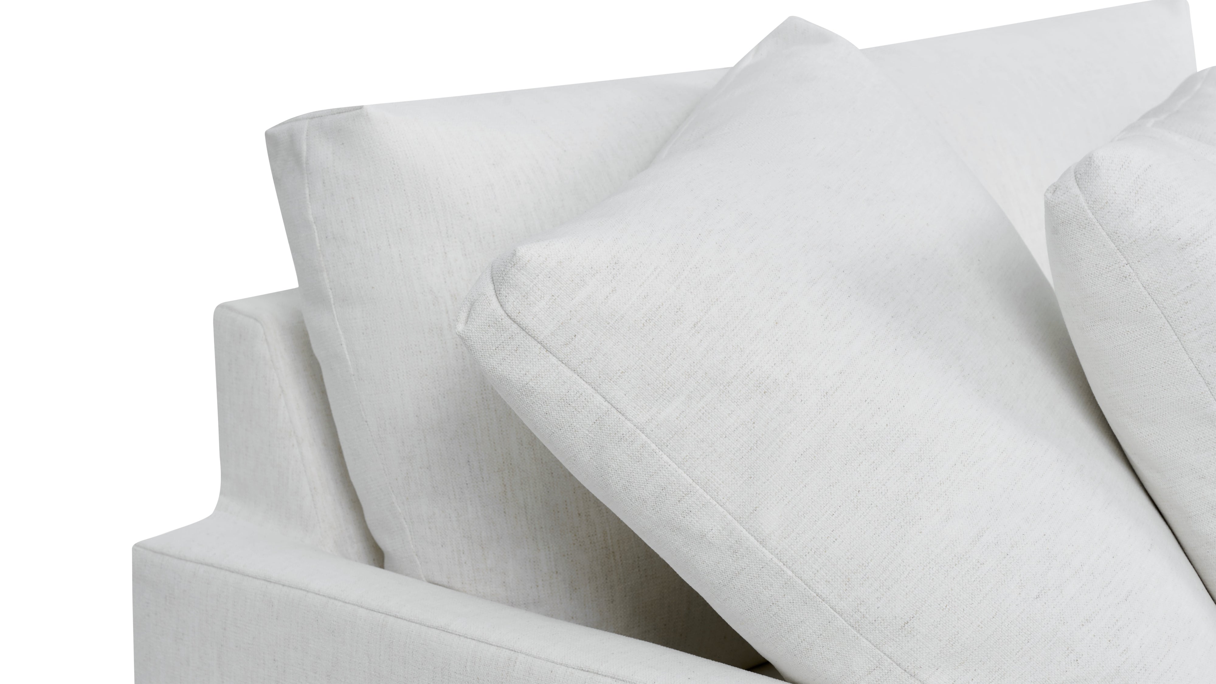 Breeze 4-Piece Modular Sectional, Large, Nomad Snow