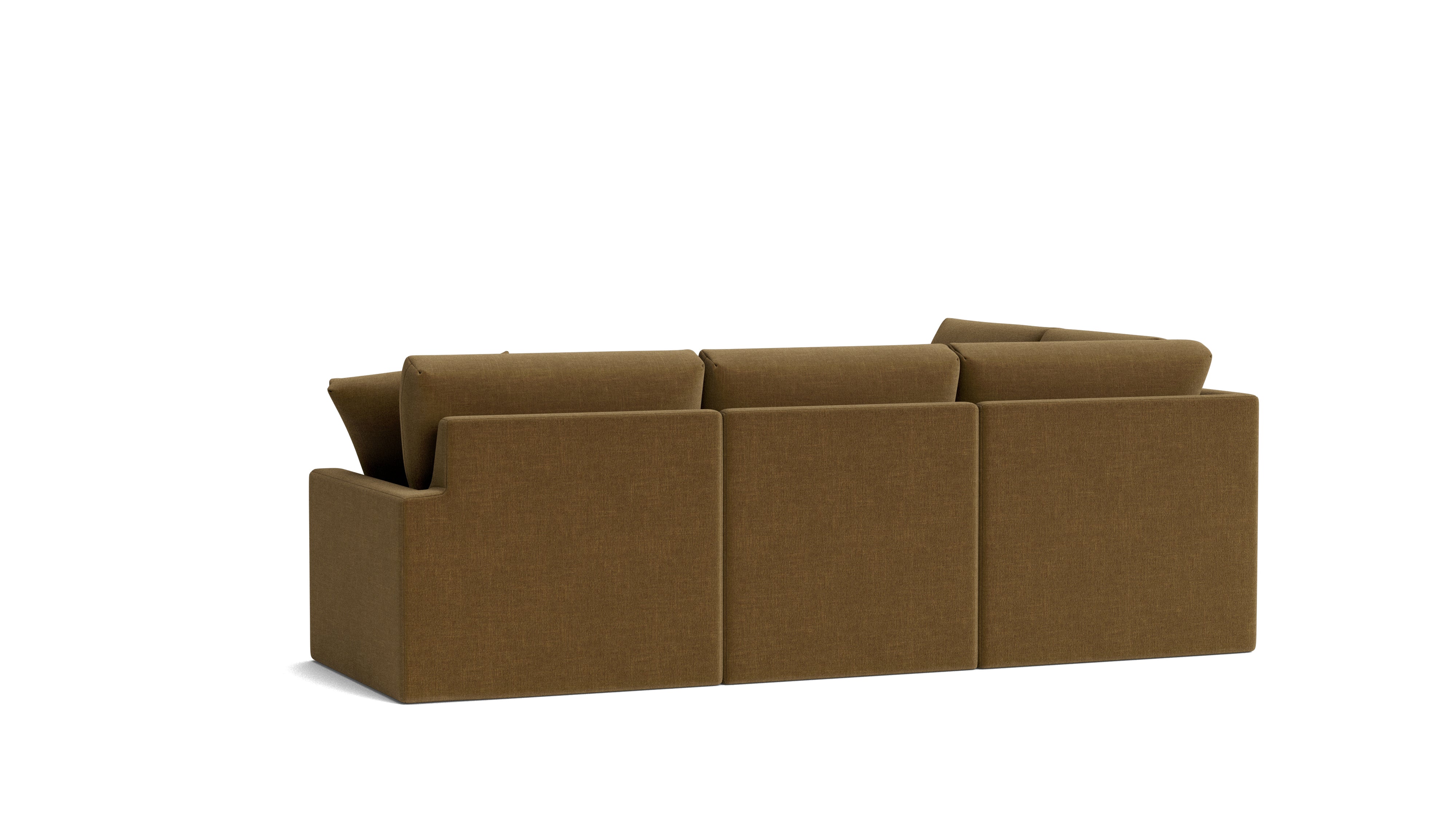 Breeze 4-Piece Modular Sectional Left, Standard, Bronze