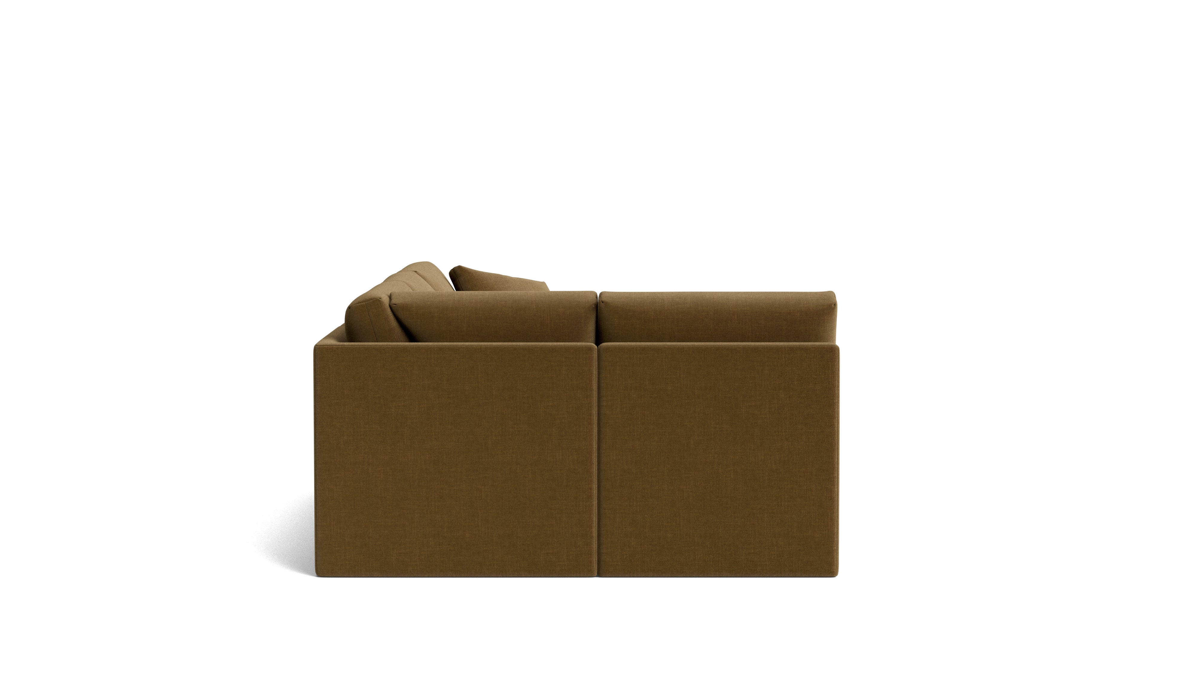 Breeze 4-Piece Modular Sectional Left, Standard, Bronze