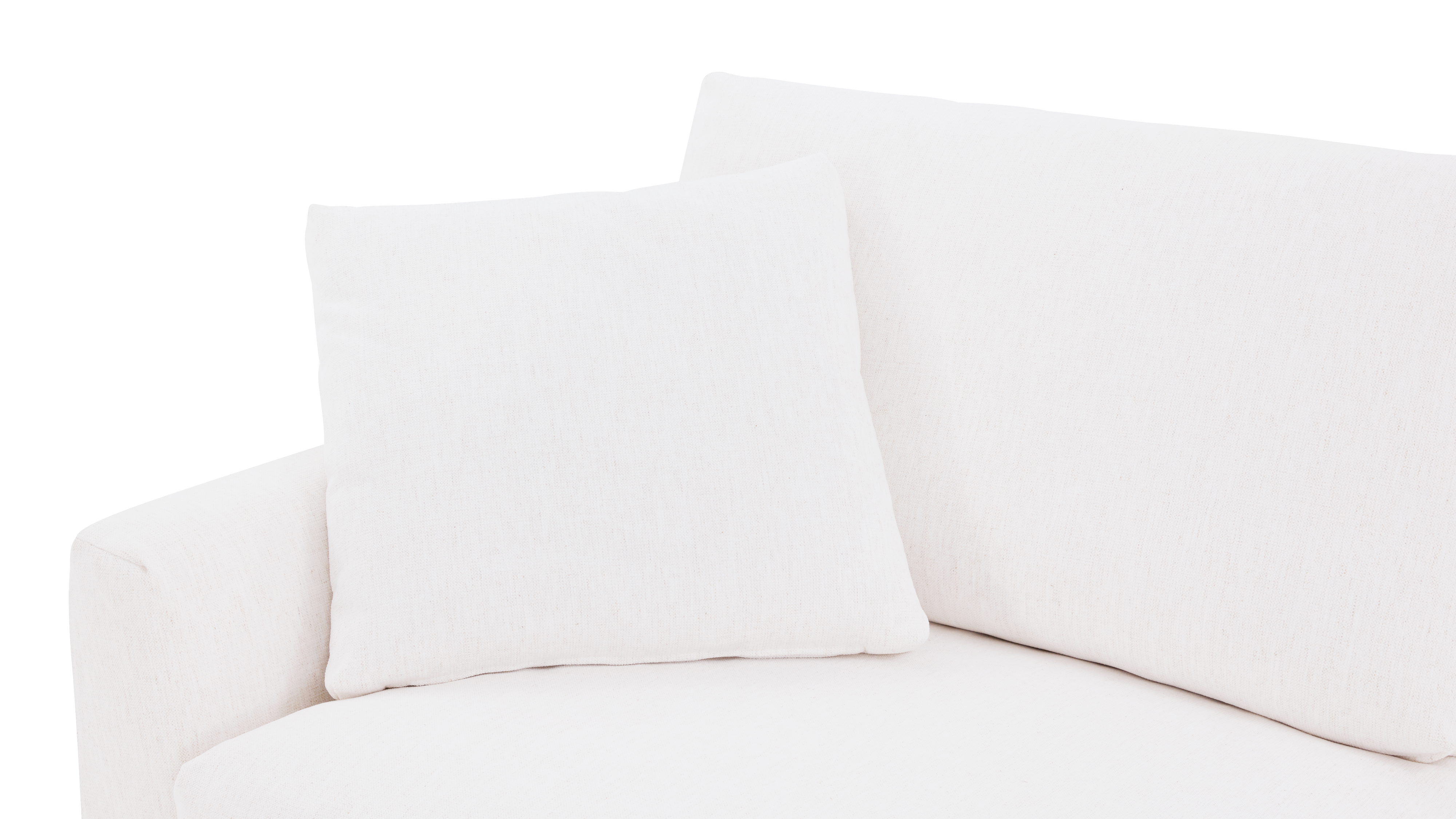 Breeze 4-Piece Modular Sectional, Standard, Nomad Snow