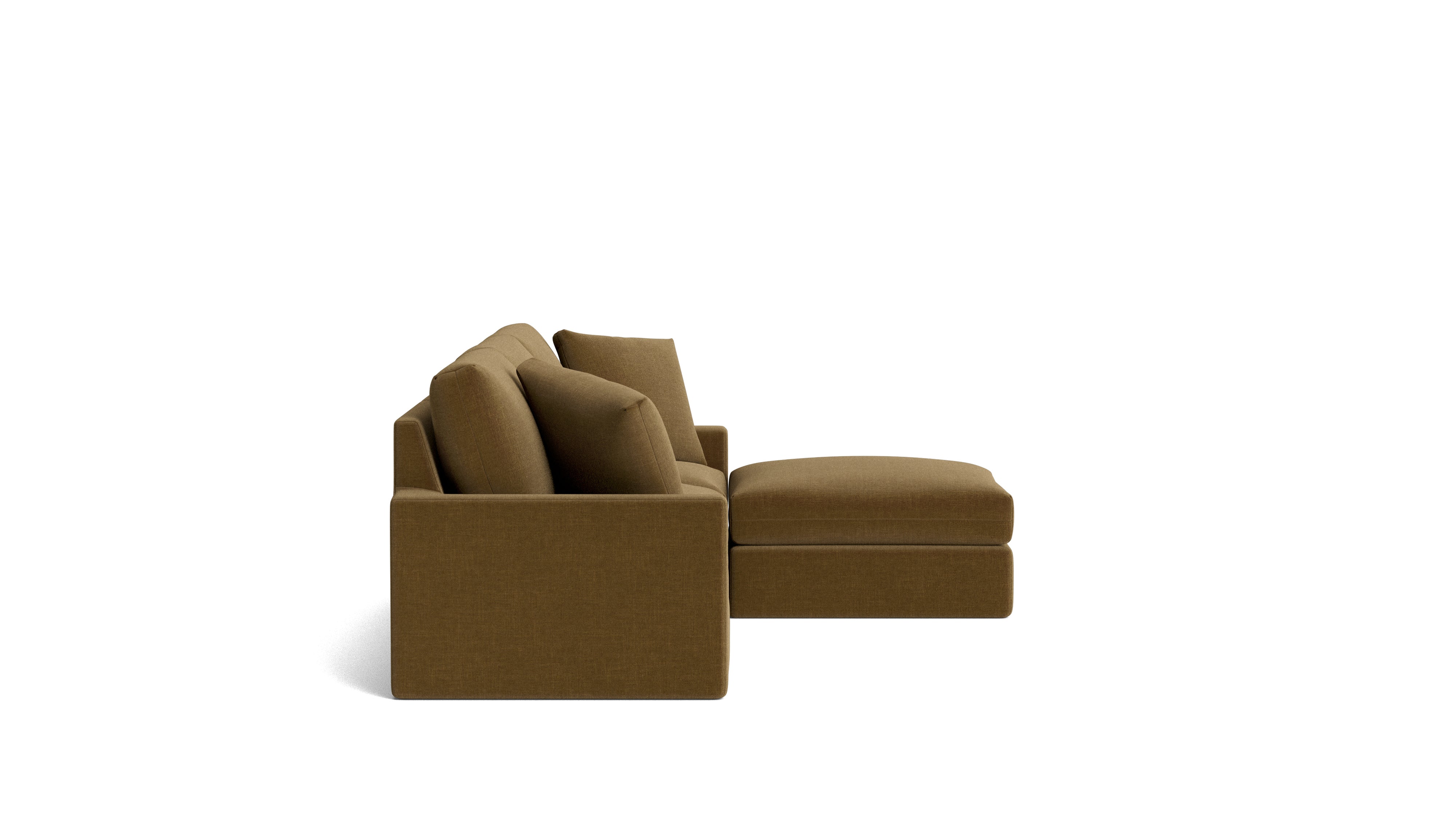Breeze 4-Piece Modular Sectional, Standard, Bronze