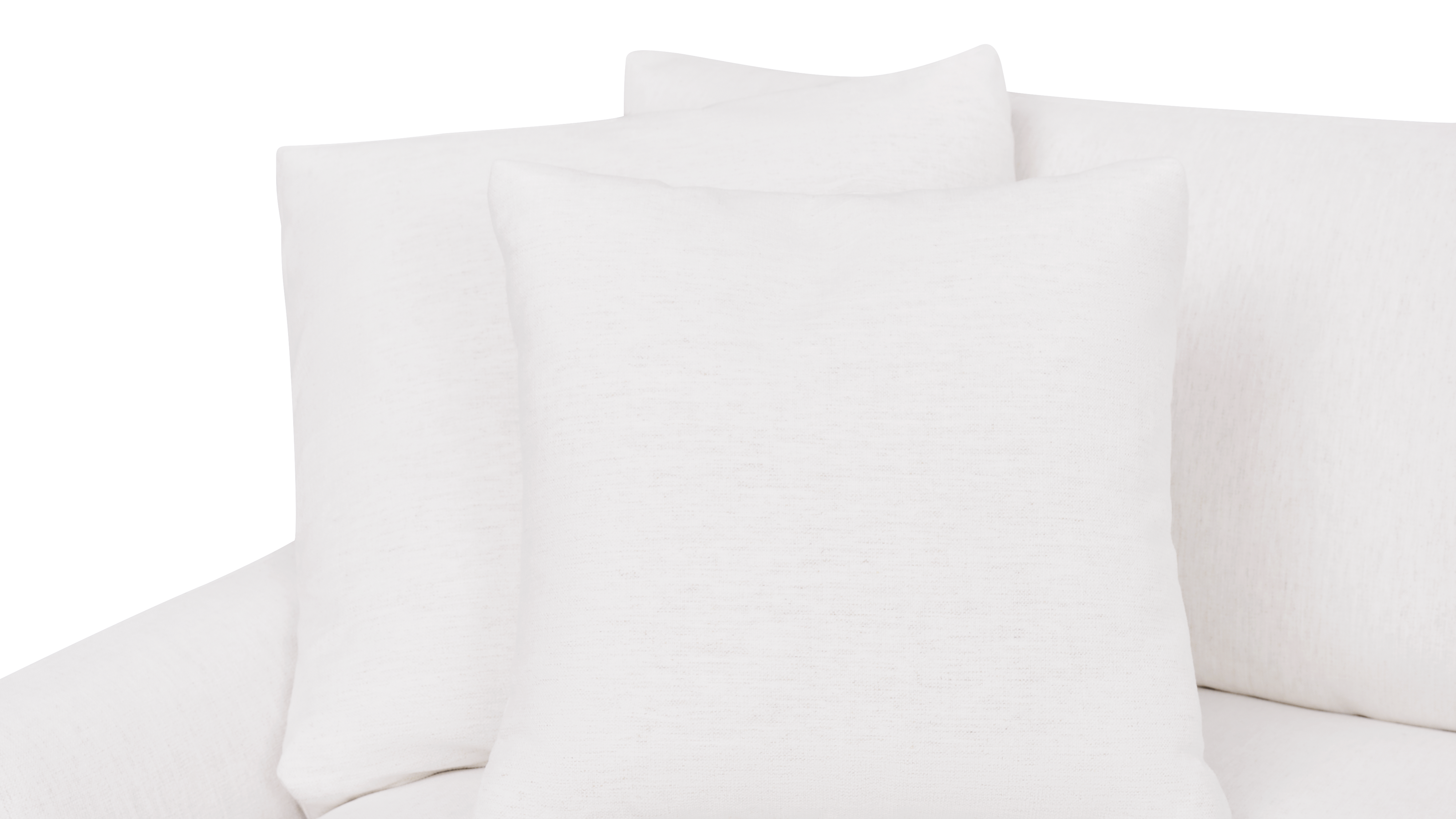 Breeze 5-Piece Modular Sectional Closed, Large, Nomad Snow