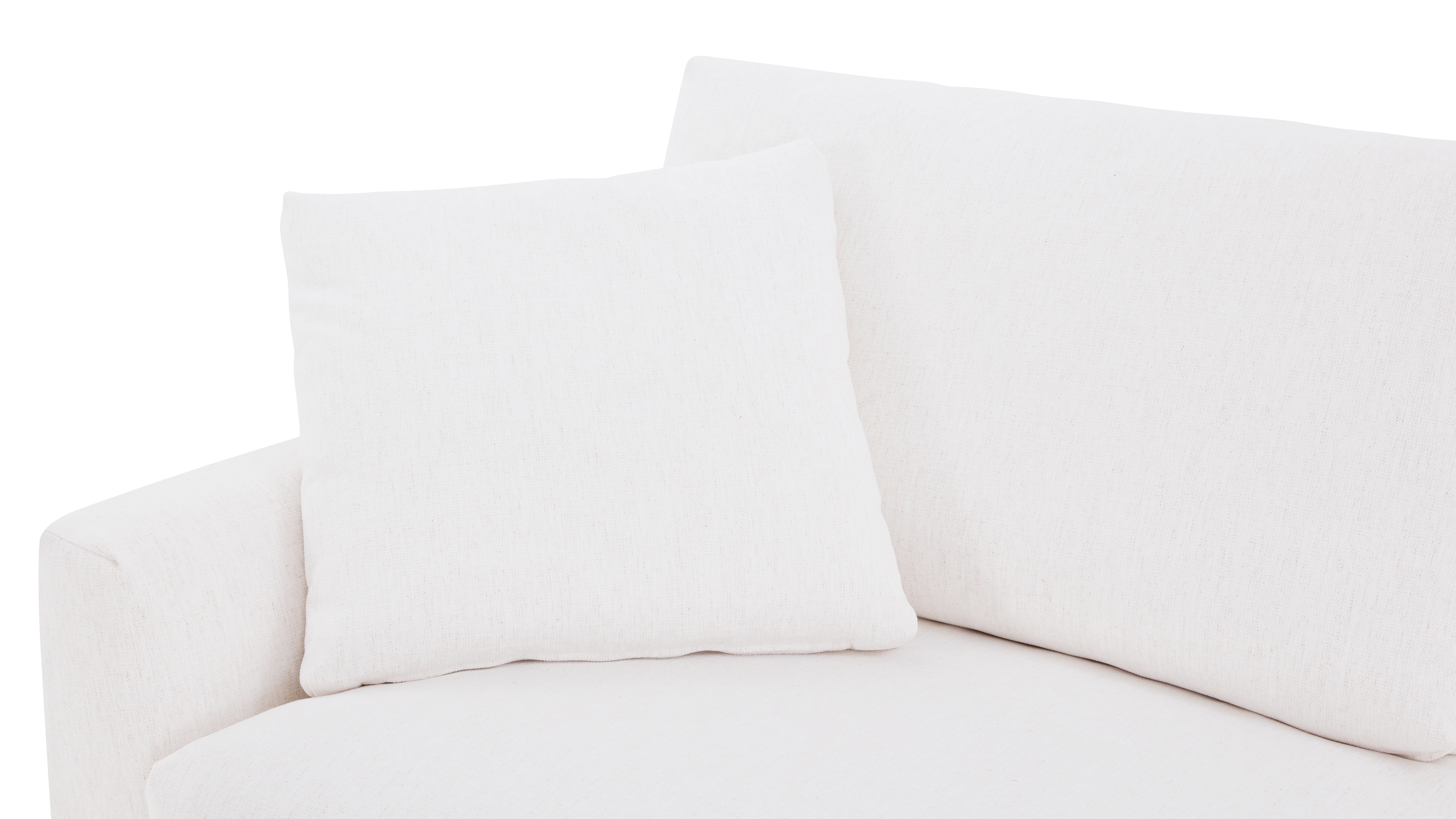 Breeze 5-Piece Modular Sectional Closed, Standard, Nomad Snow