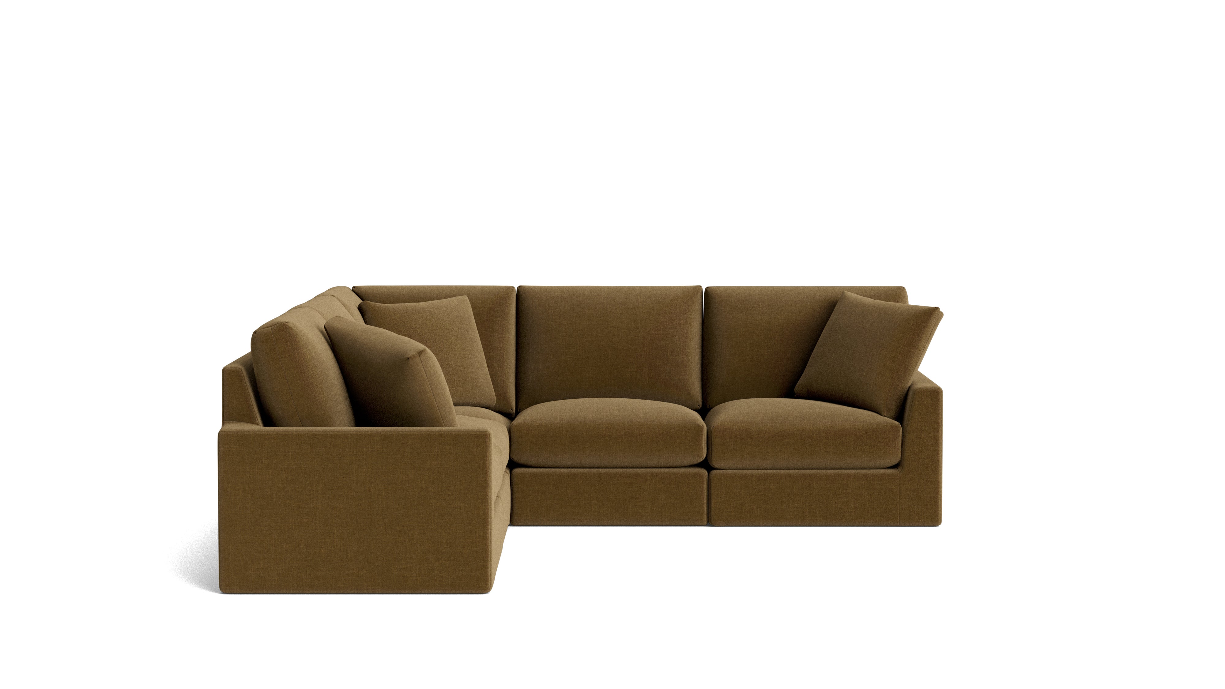 Breeze 5-Piece Modular Sectional Closed, Standard, Bronze