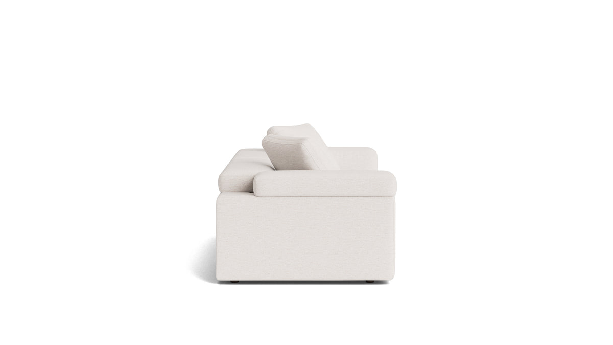 Saddle 2-Piece Modular Sofa, Nomad Snow