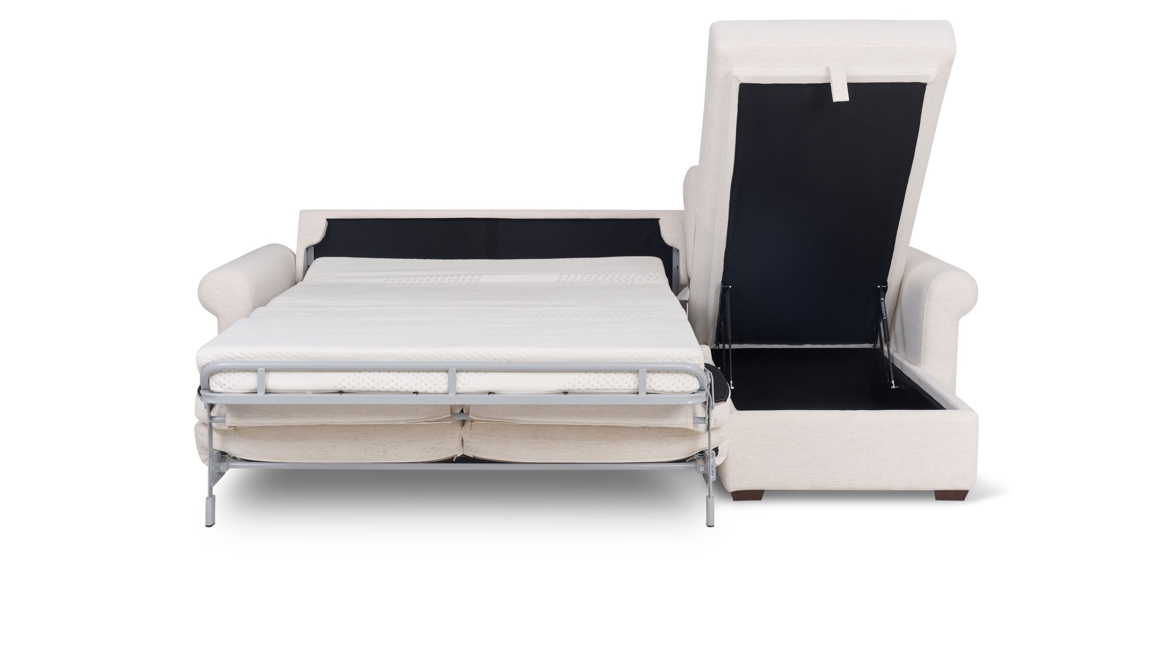 Reve Sofa Bed Sectional (Left or Right), Full, Nomad Snow