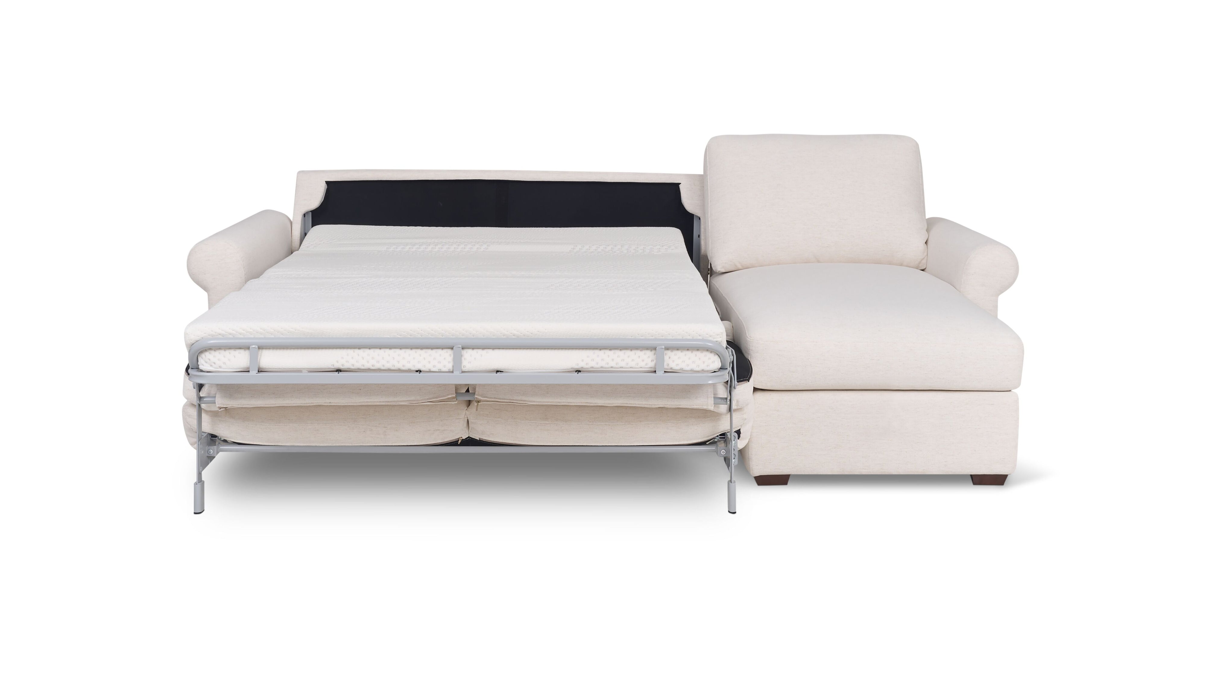 Reve Sofa Bed Sectional (Left or Right), Full, Nomad Snow