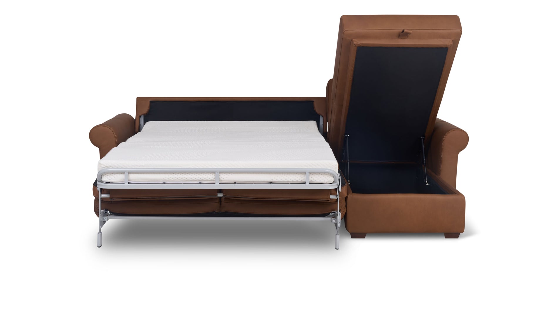 Reve Sofa Bed Sectional (Left or Right), Full, Bourbon_image
