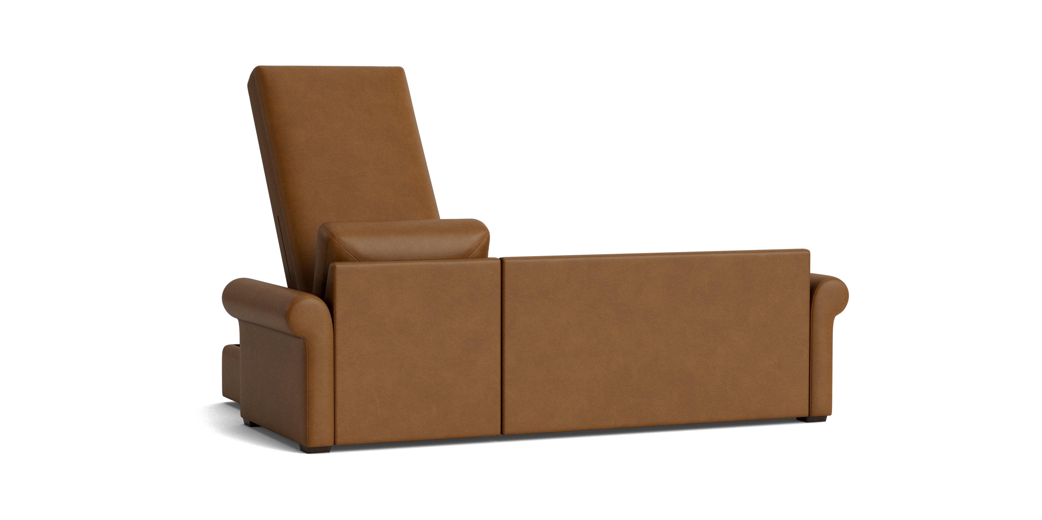 Reve Sofa Bed Sectional (Left or Right), Full, Bourbon