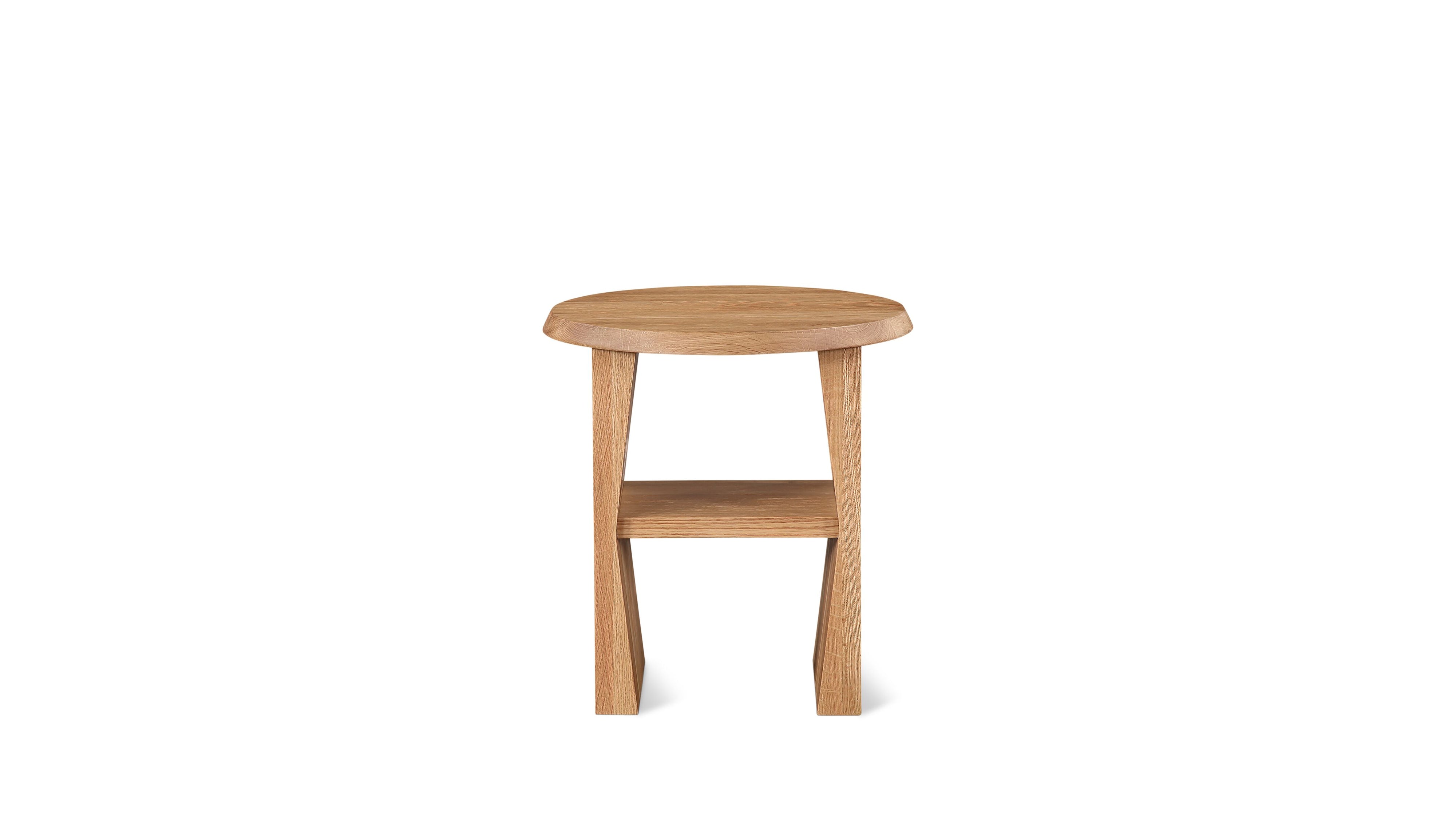 Setta Table Hetta Side Table, Natural Oak
