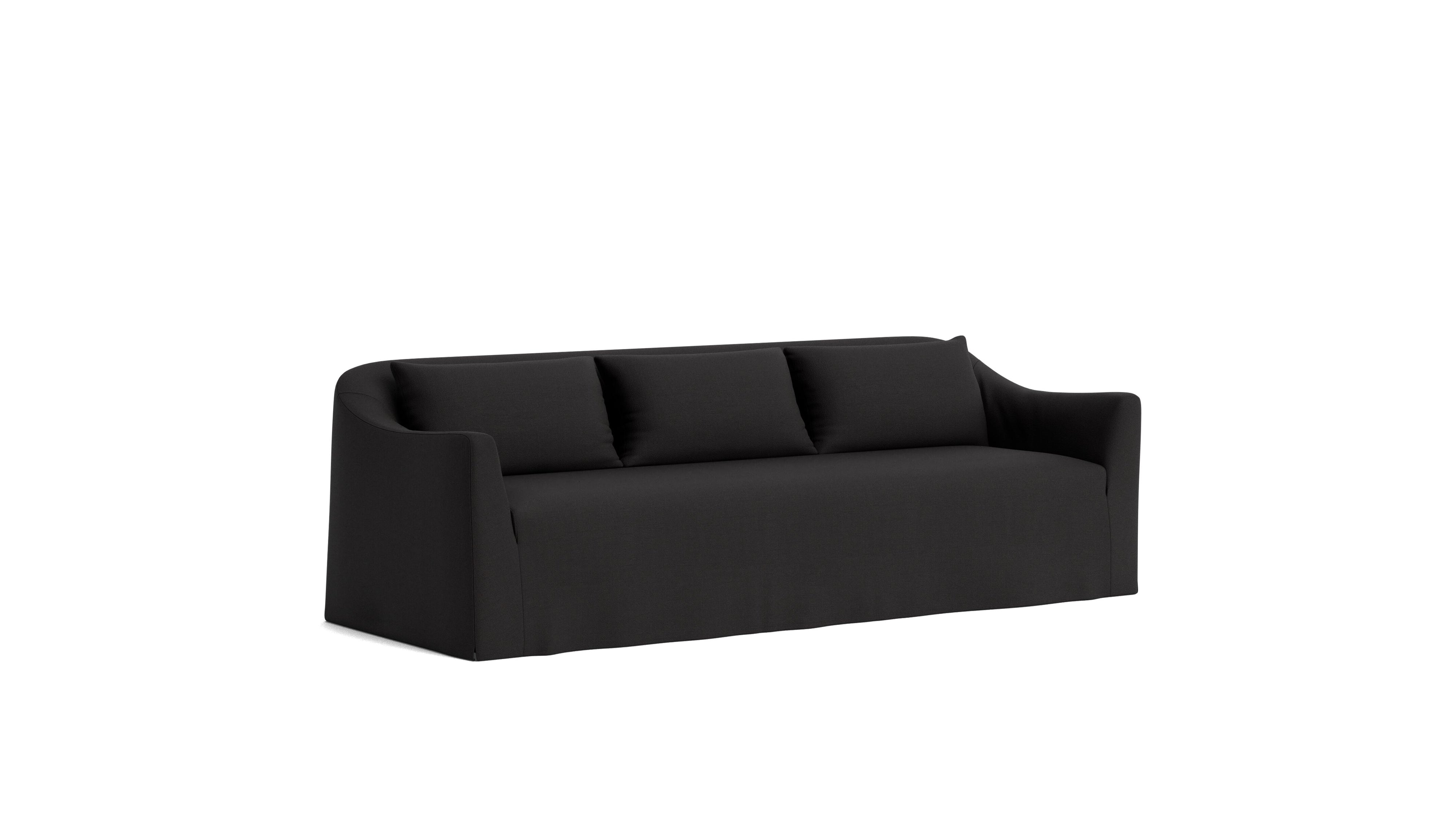 Arden Sofa, 3.5 Seater, Midnight