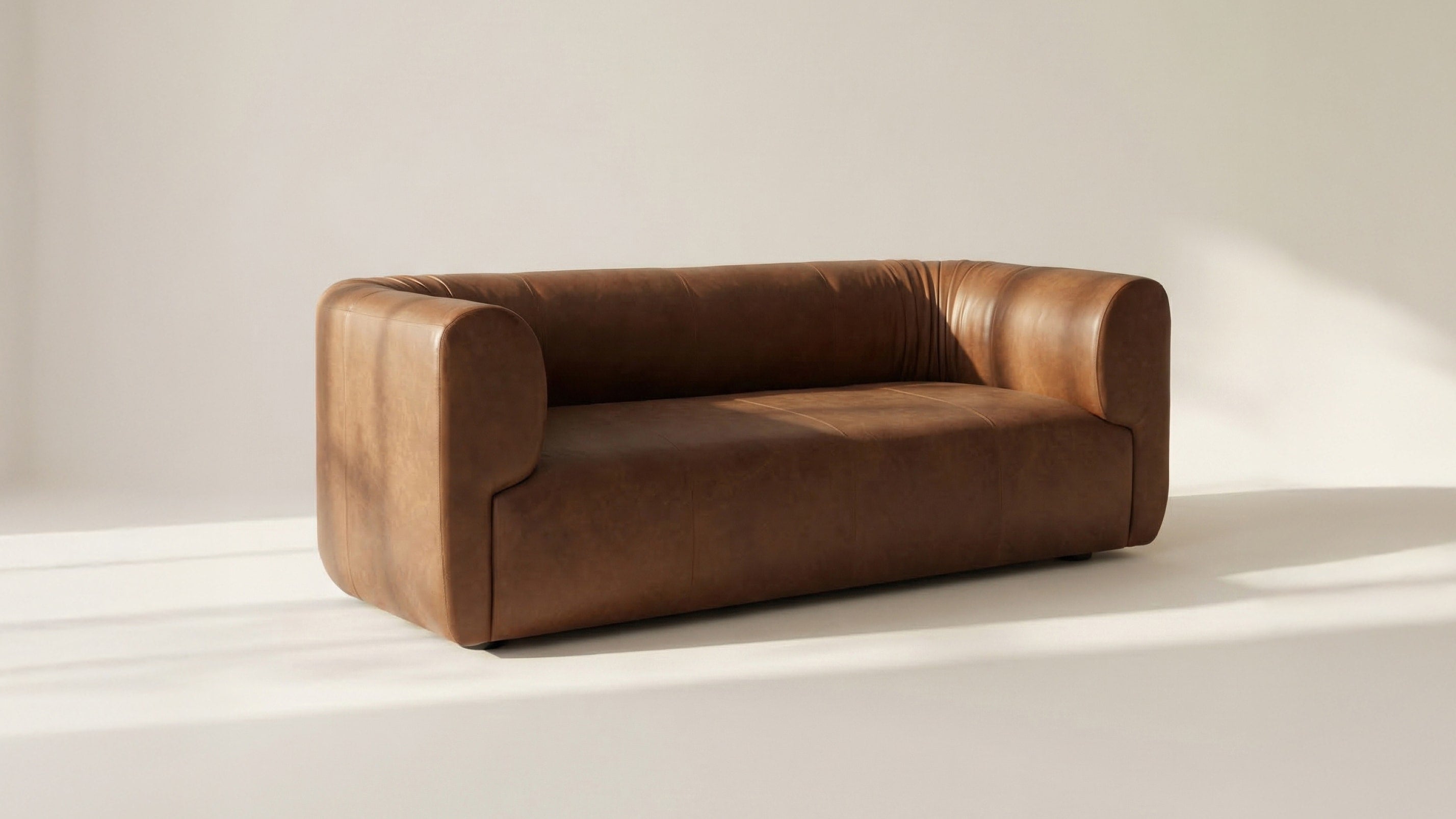 Novel Sofa, Dark Saddle