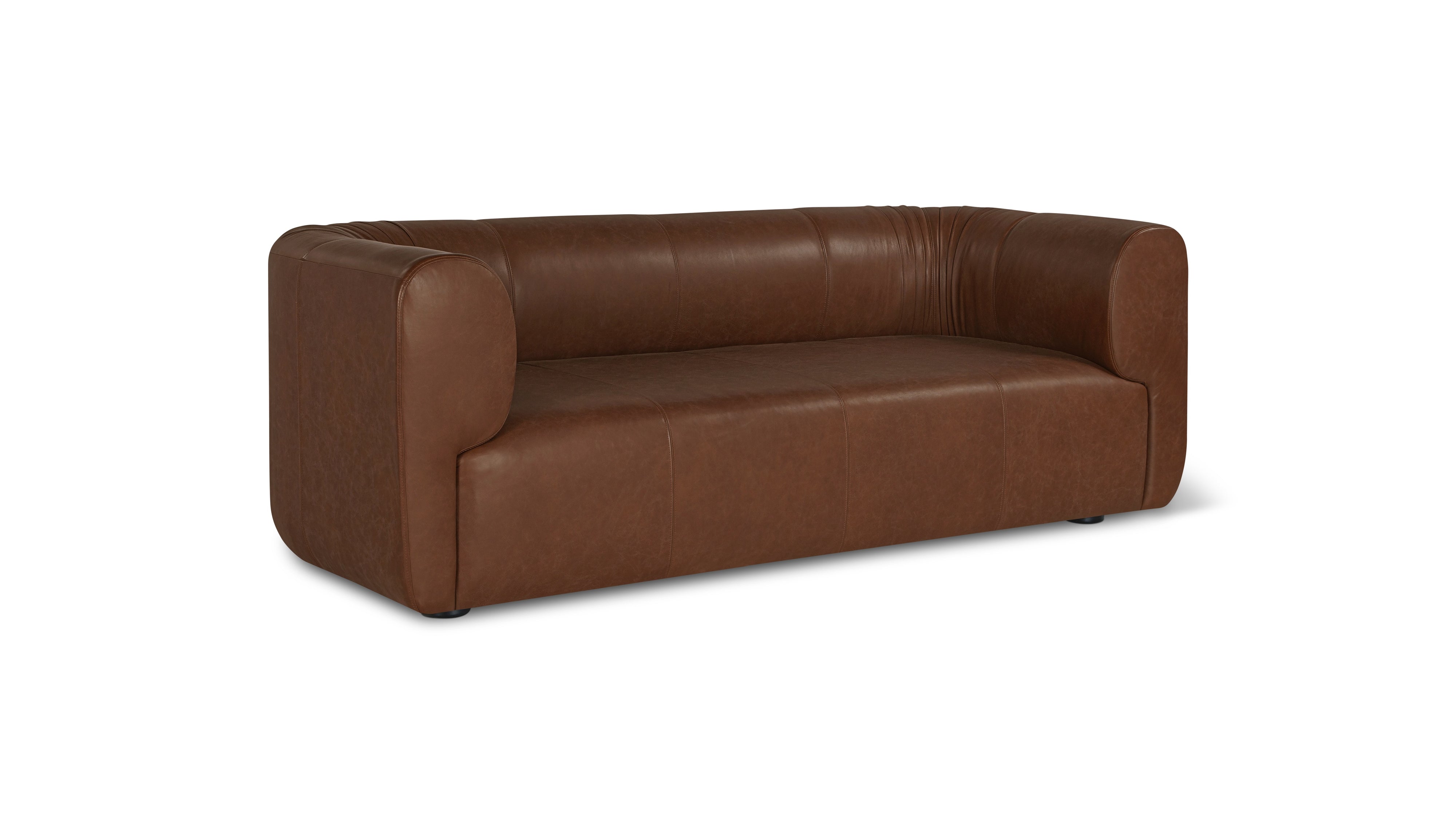 Novel Sofa, Dark Saddle