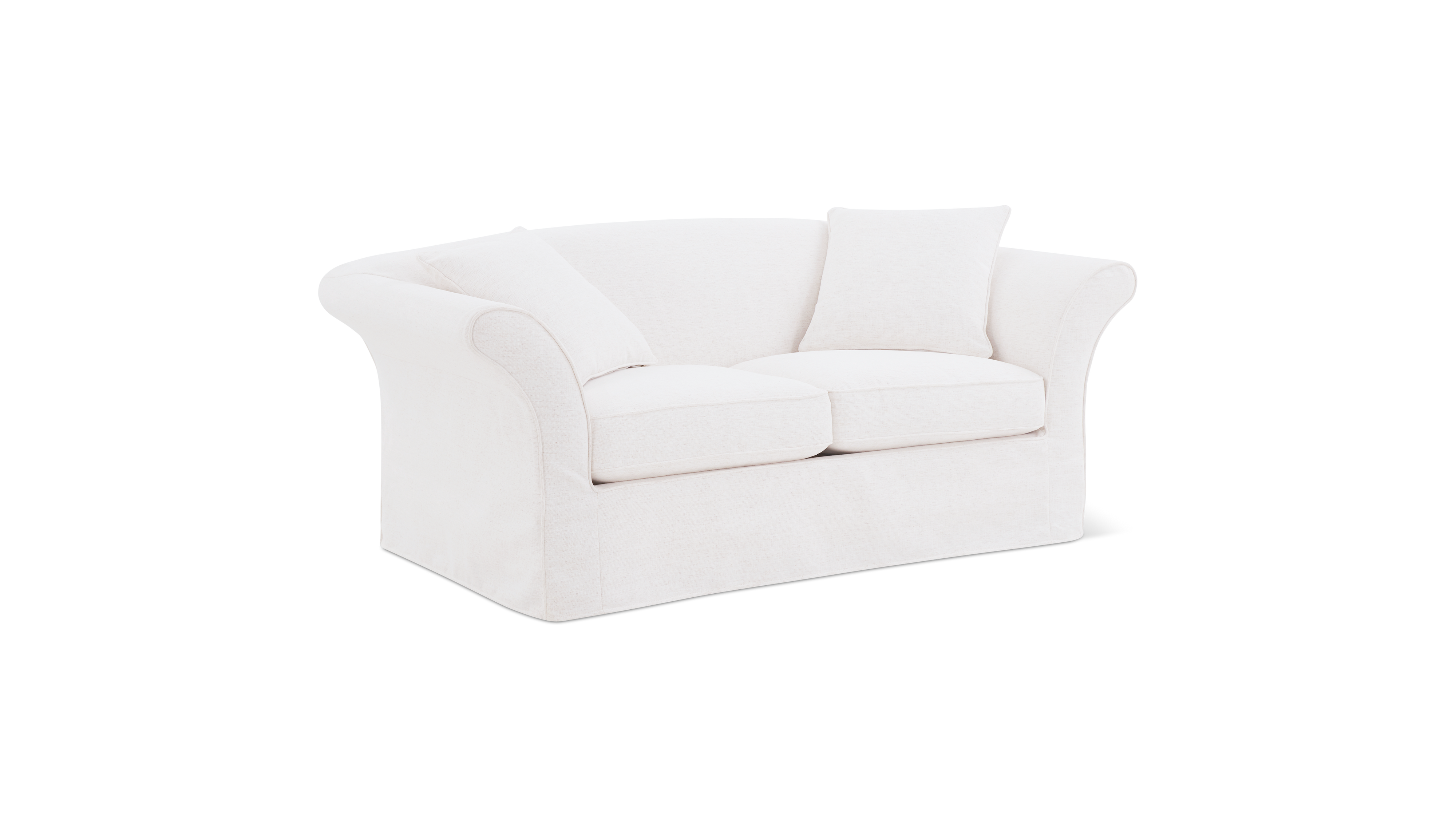 Blume Sofa, 2 Seater, Nomad Snow