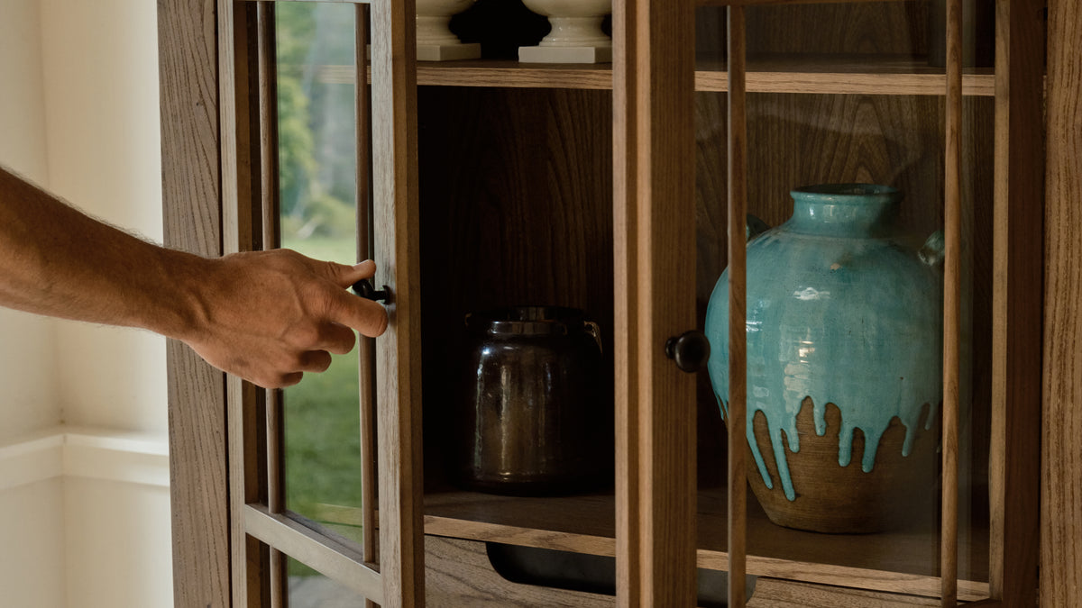 Turner Tall Cabinet, Country Elm