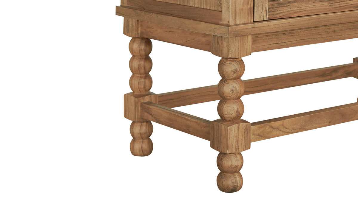 Turner Tall Cabinet, Country Elm