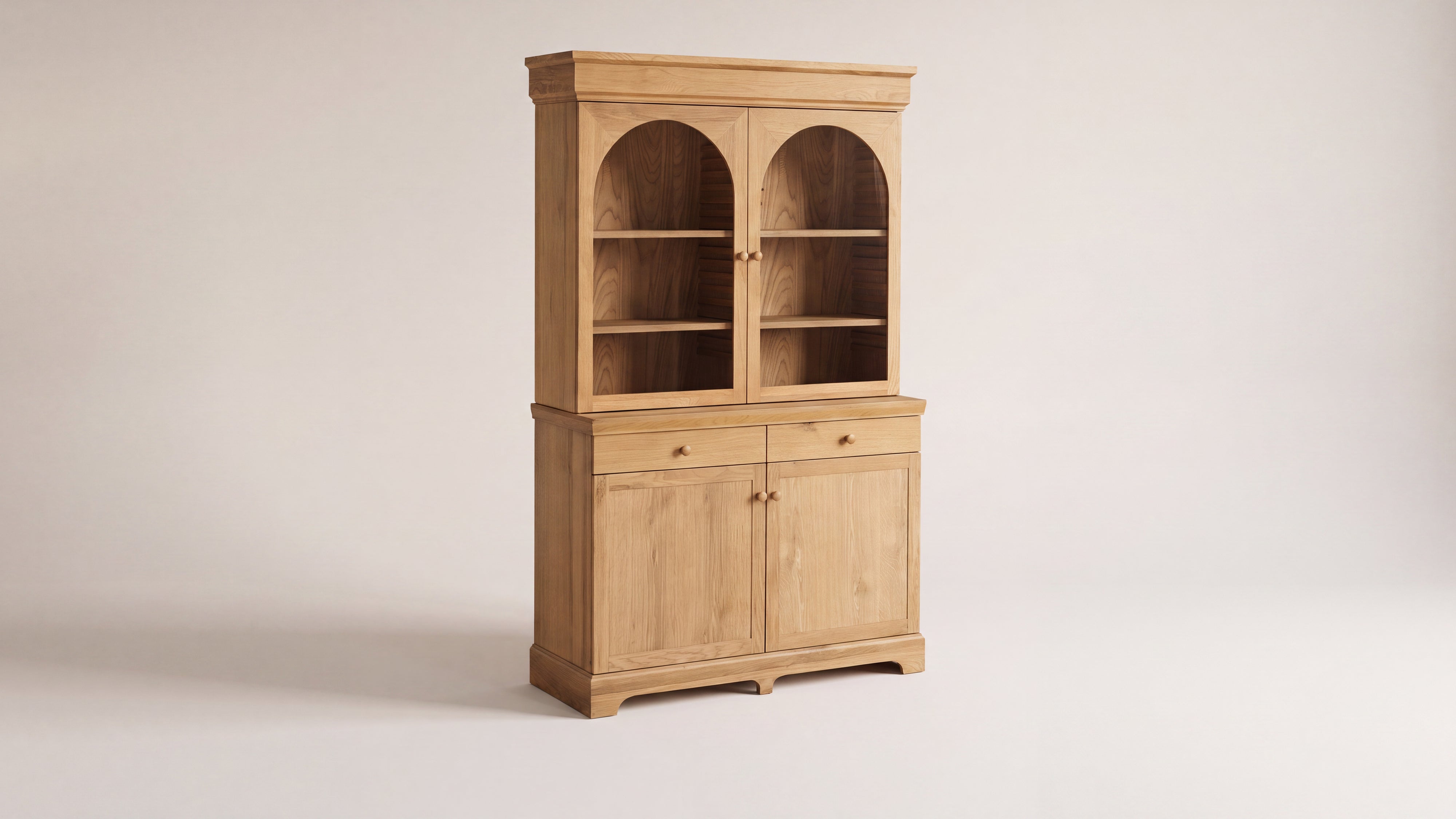 Archer Cabinet, Wide, Rustic Oak