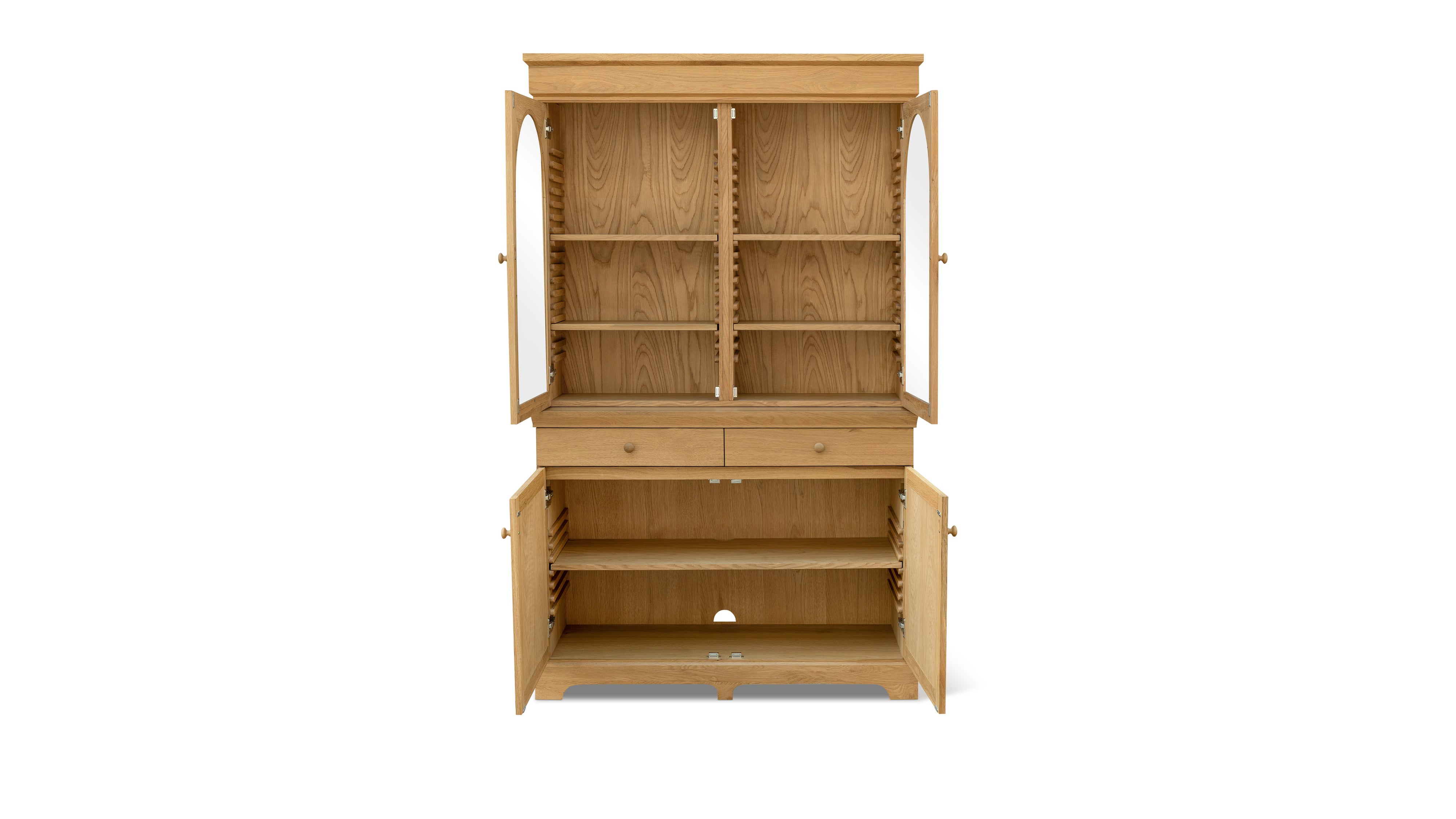 Archer Cabinet, Wide, Rustic Oak