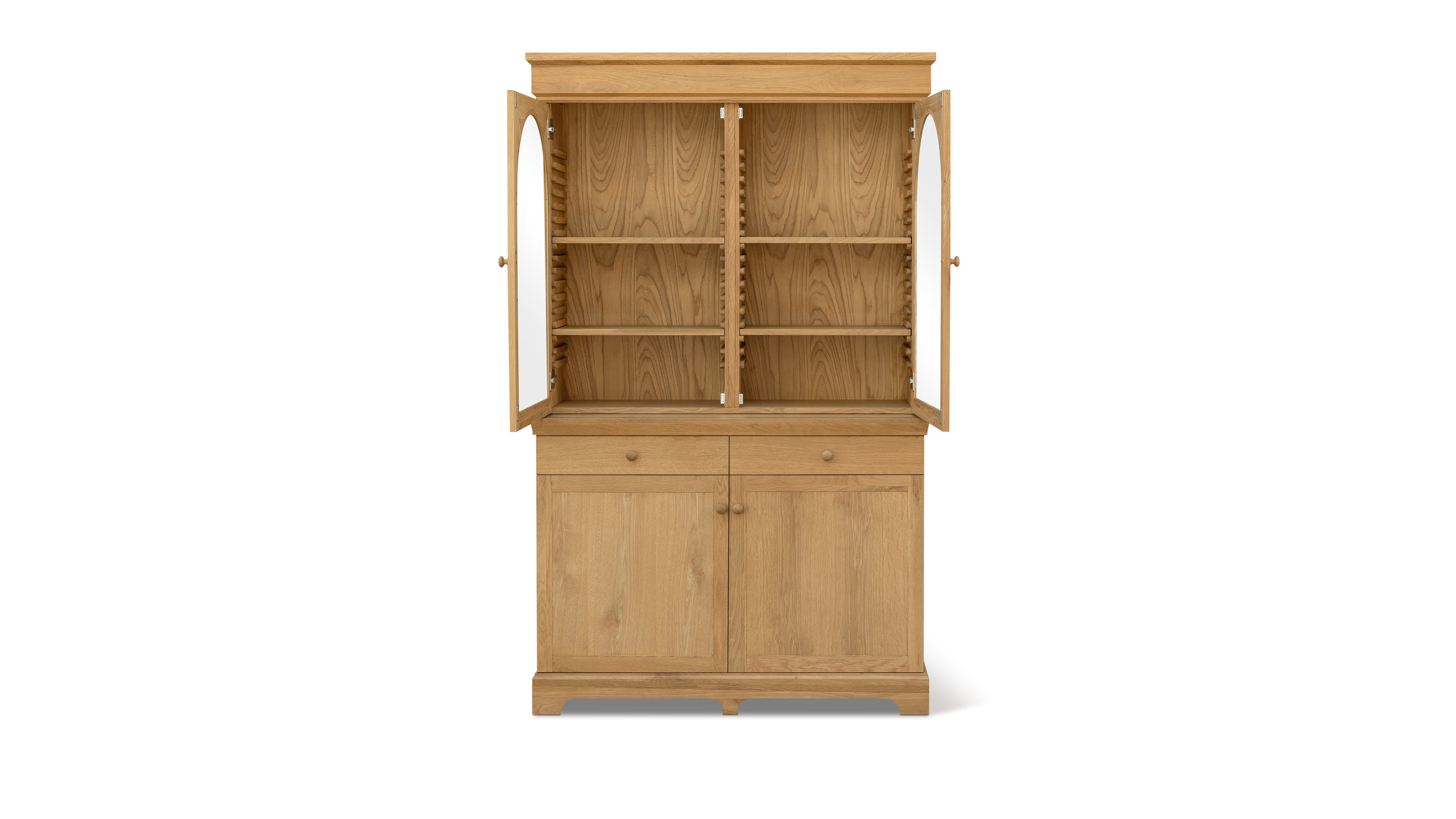 Archer Cabinet, Wide, Rustic Oak