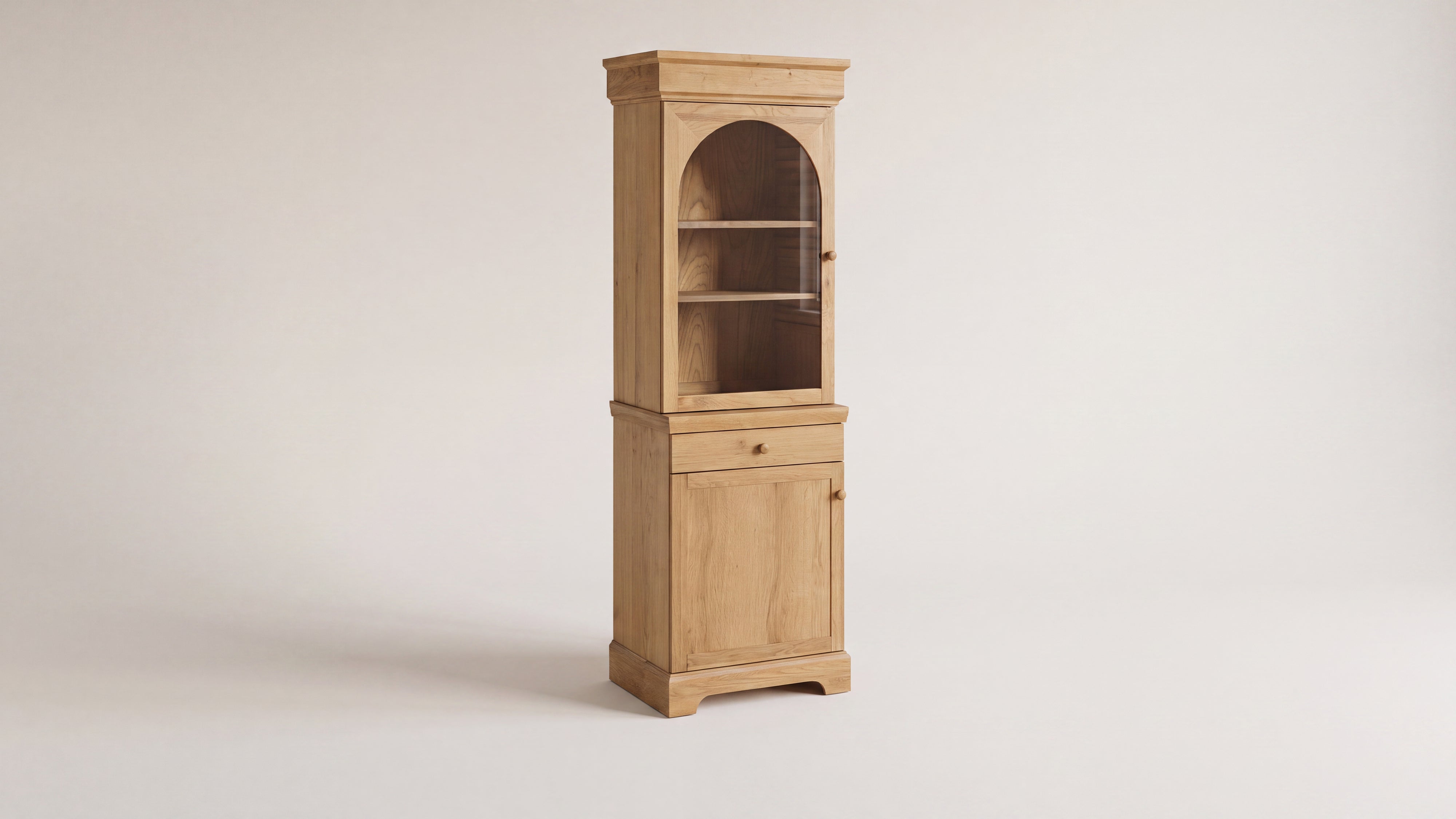 Archer Cabinet, Narrow, Rustic Oak