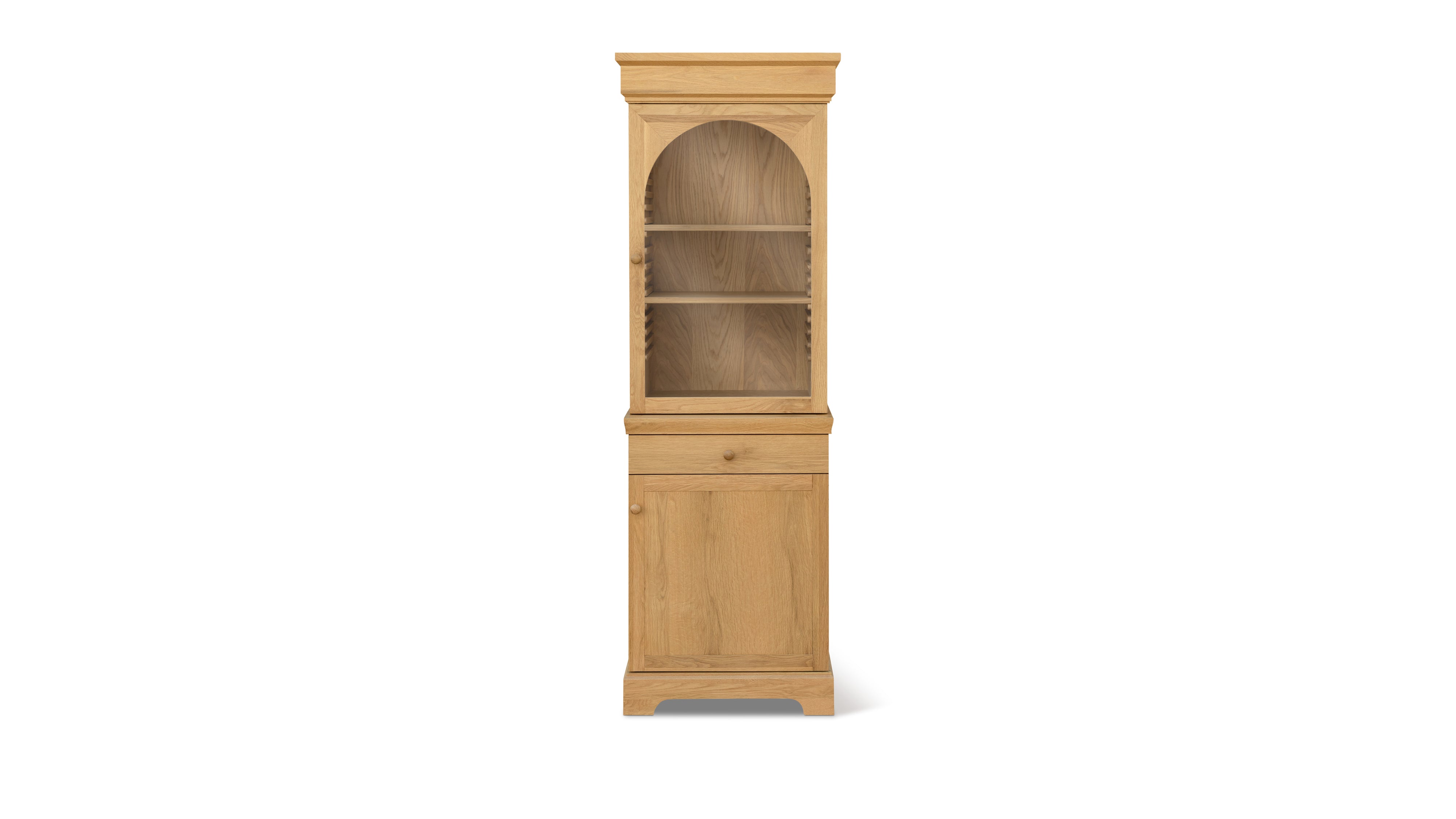 Archer Cabinet, Narrow, Rustic Oak