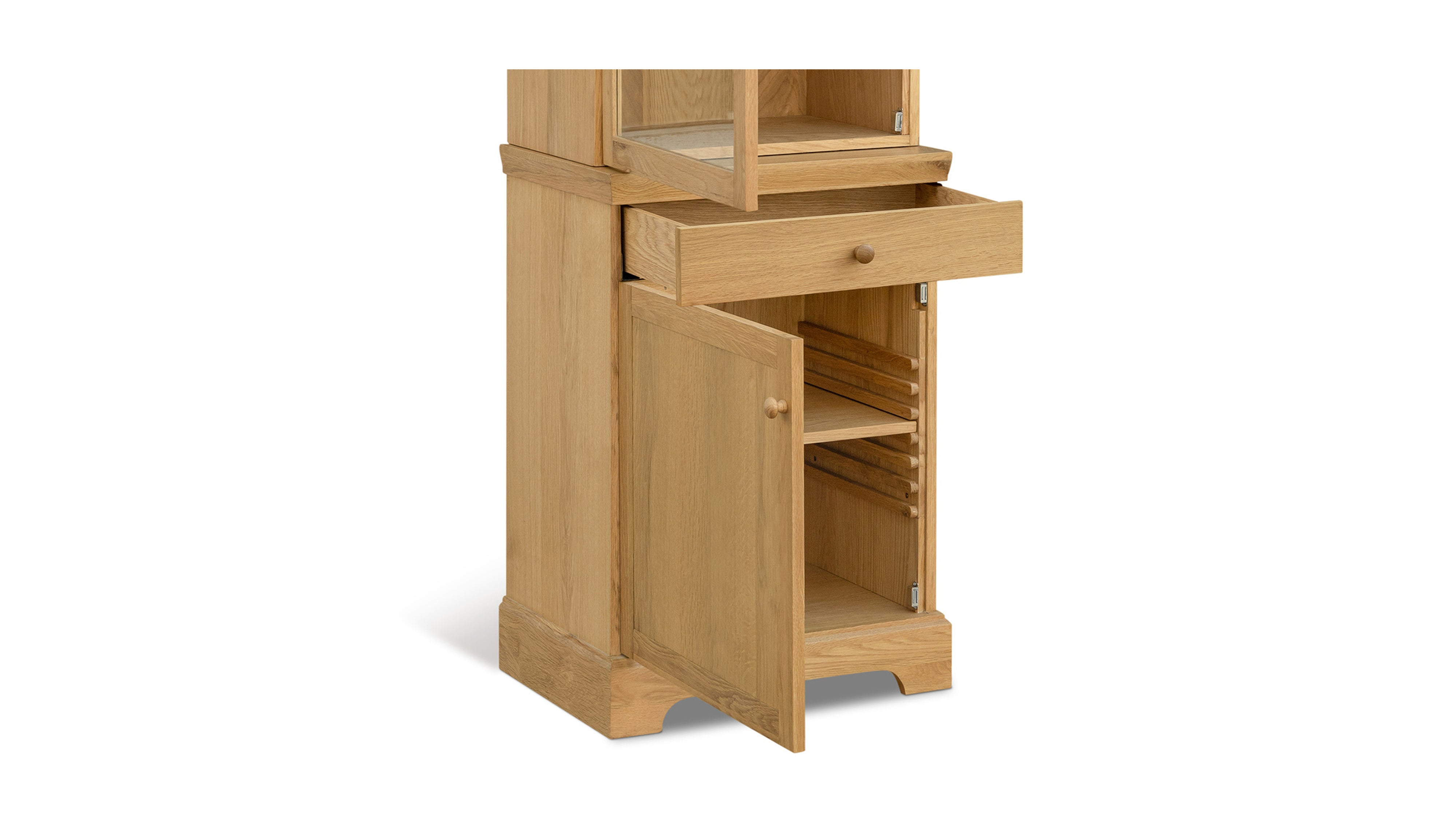 Archer Cabinet, Narrow, Rustic Oak
